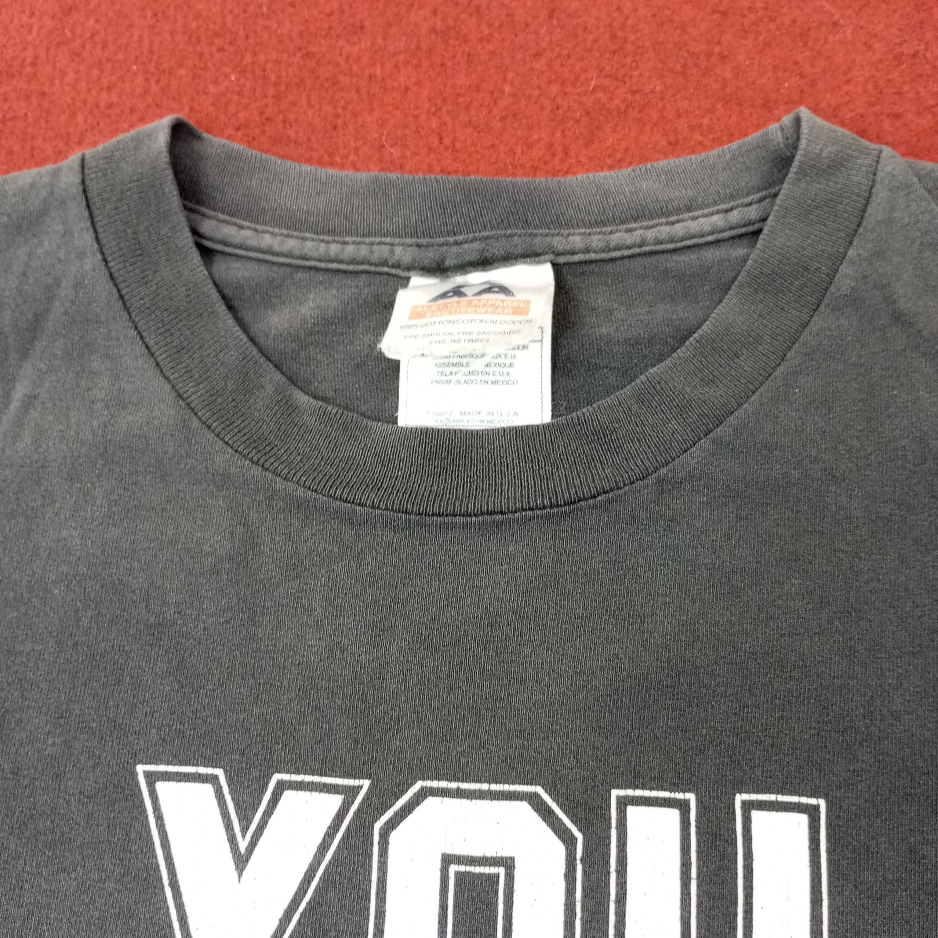 WWE WWE Kurt Angle You Suck Design Vintage Tshirt c249n45 Size US XL / EU 56 / 4 - 5 Thumbnail