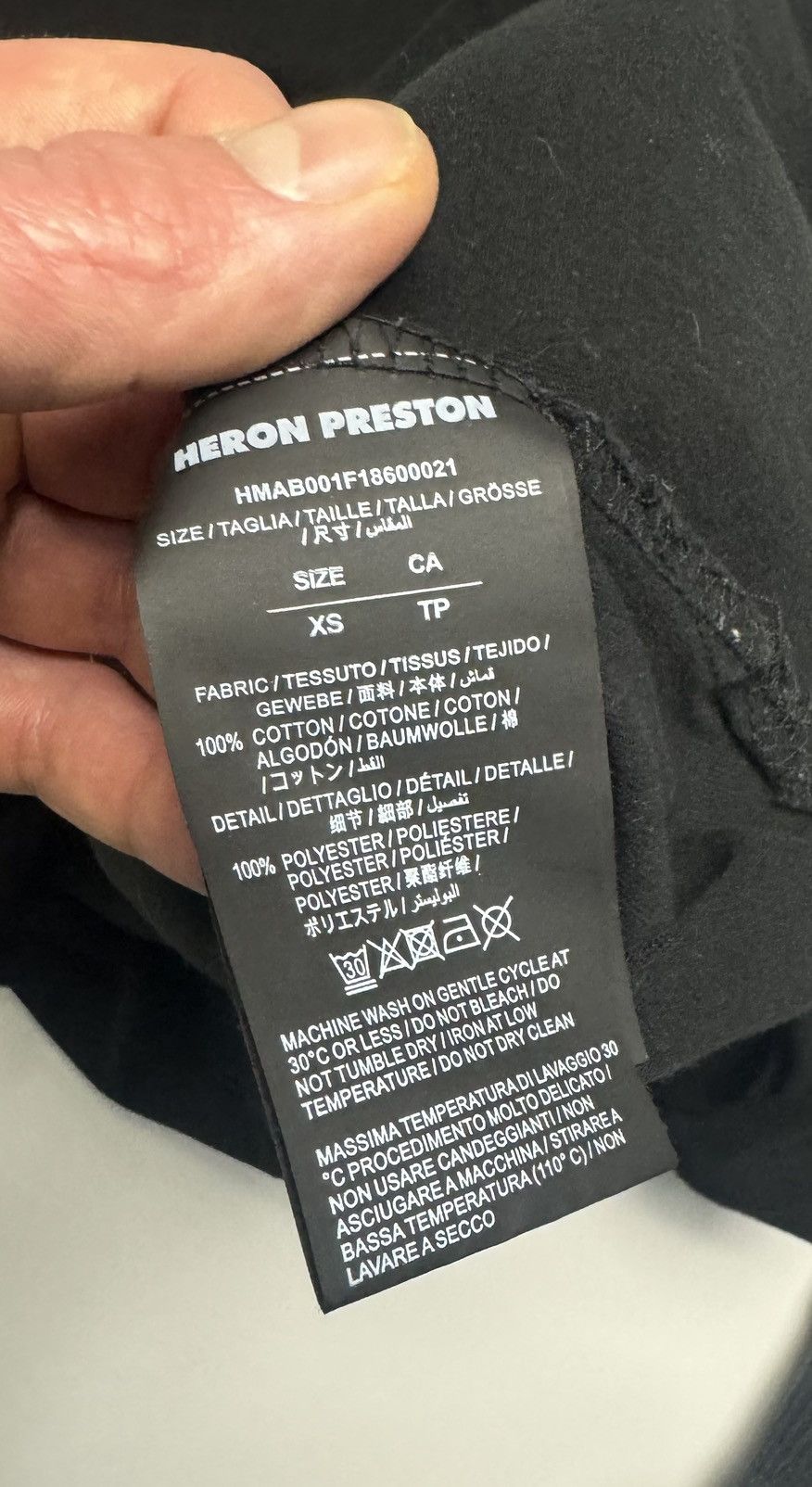 Heron Preston Heron Preston Стиль Long Sleeve T-Shirt Size US XS / EU 42 / 0 - 4 Thumbnail