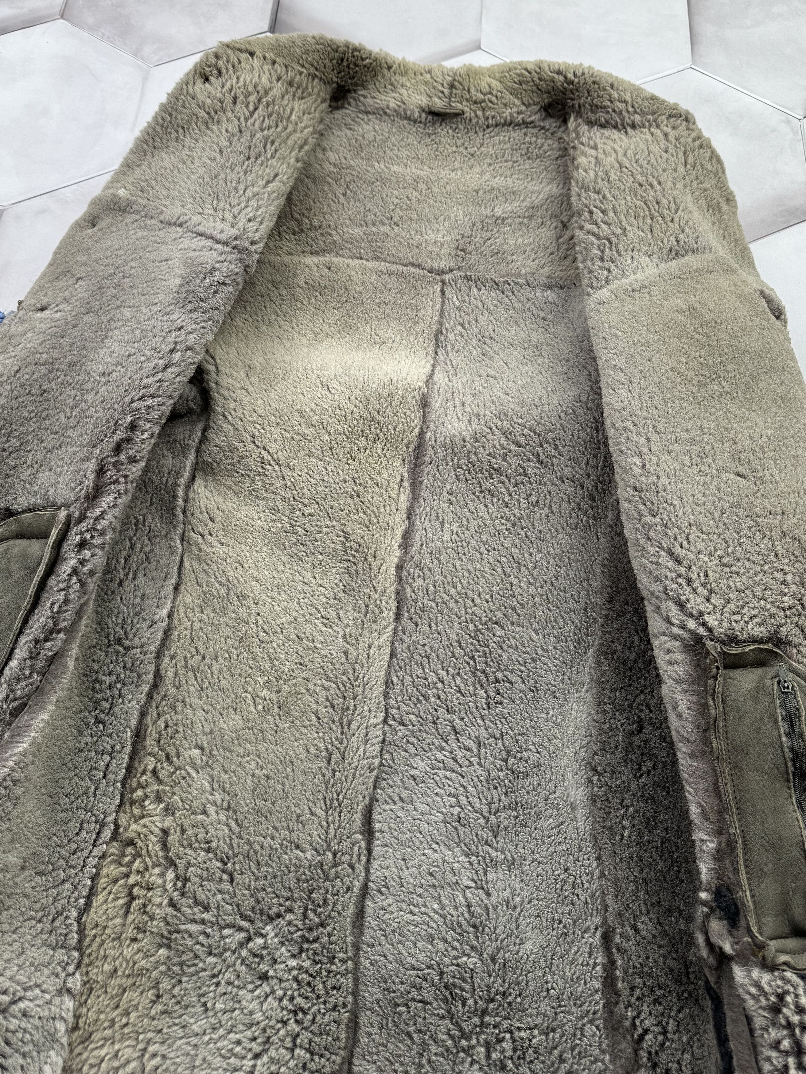 Japanese Brand Vintage Real Sheepskin Coat (E4) Size US XS / EU 42 / 0 - 6 Thumbnail