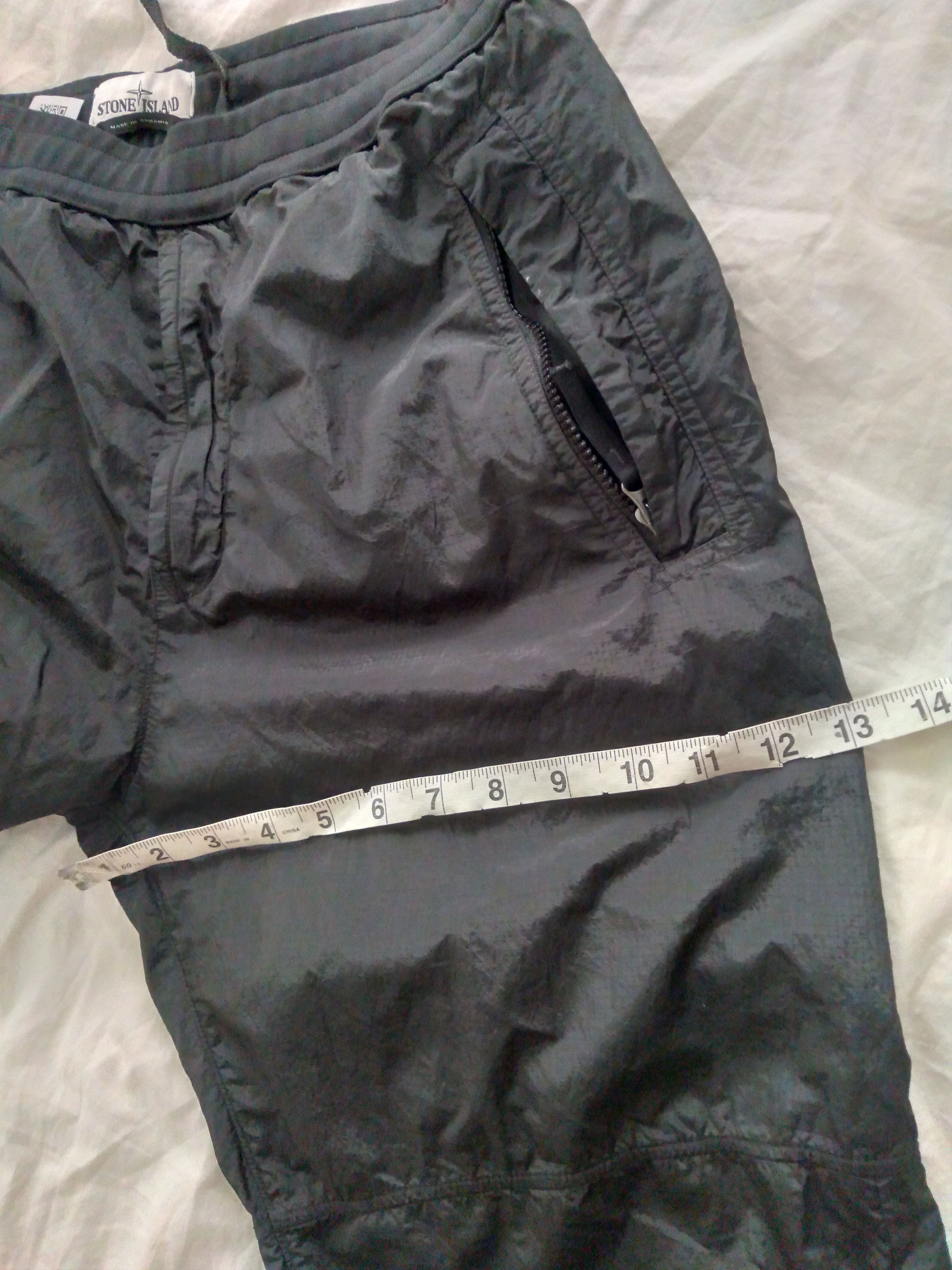 Stone Island Nylon Ripstop Jogger Pants RE T 30 black Size US 31 - 6 Thumbnail