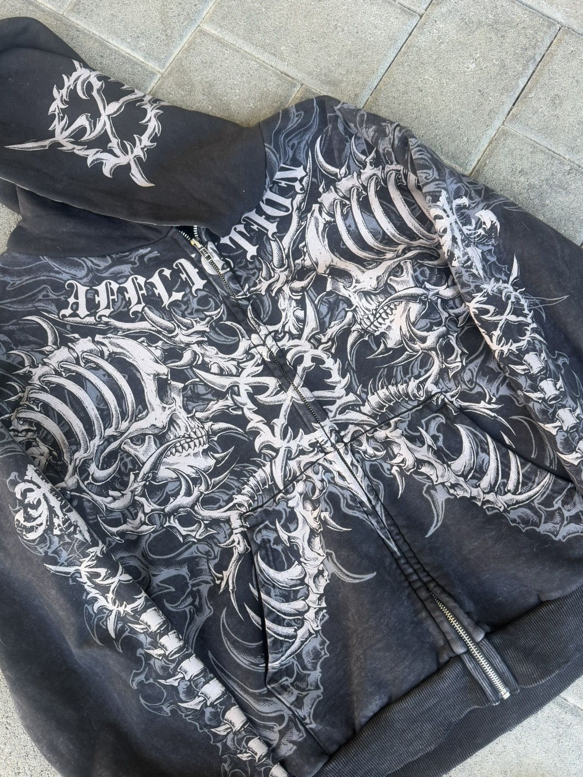 Ken Carson Ken carson x affliction collab zip up hoodie Size US M / EU 48-50 / 2 - 2 Thumbnail