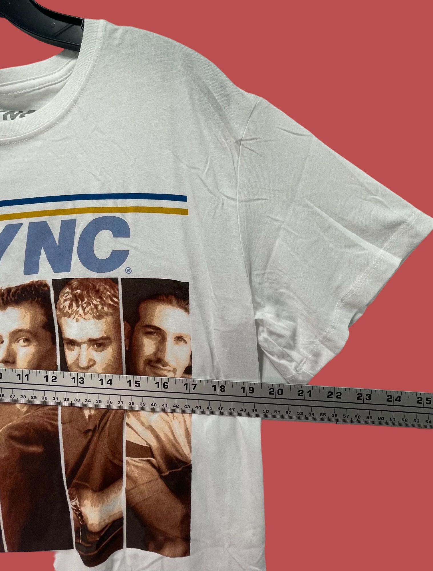 Other NSYNC - Men's Adult Short Sleeves T-Shirt - Graphic Tee - Wh Size US L / EU 52-54 / 3 - 4 Thumbnail