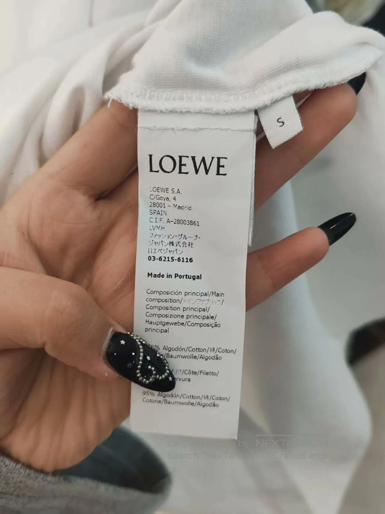 Loewe Loewe Embroidered Logo Short Sleeve T. Size US M / EU 48-50 / 2 - 3 Thumbnail