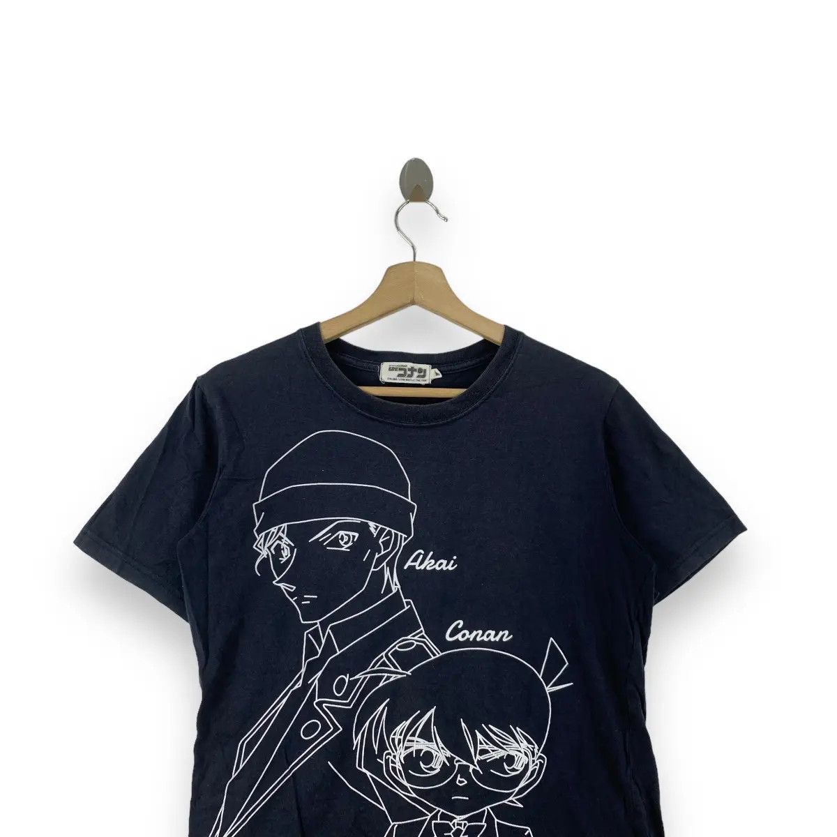 Vintage Vintage ANIME DETECTIVE CONAN Akai Tee Shirt Top Manga Size M / US 6-8 / IT 42-44 - 2 Thumbnail