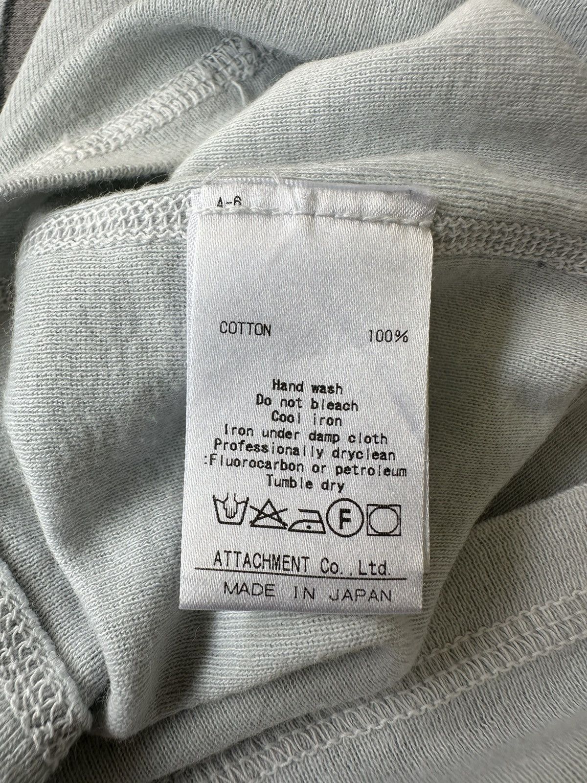 Attachment 2000s Attachment Japan striped polo quarter sleeve Size US M / EU 48-50 / 2 - 6 Thumbnail