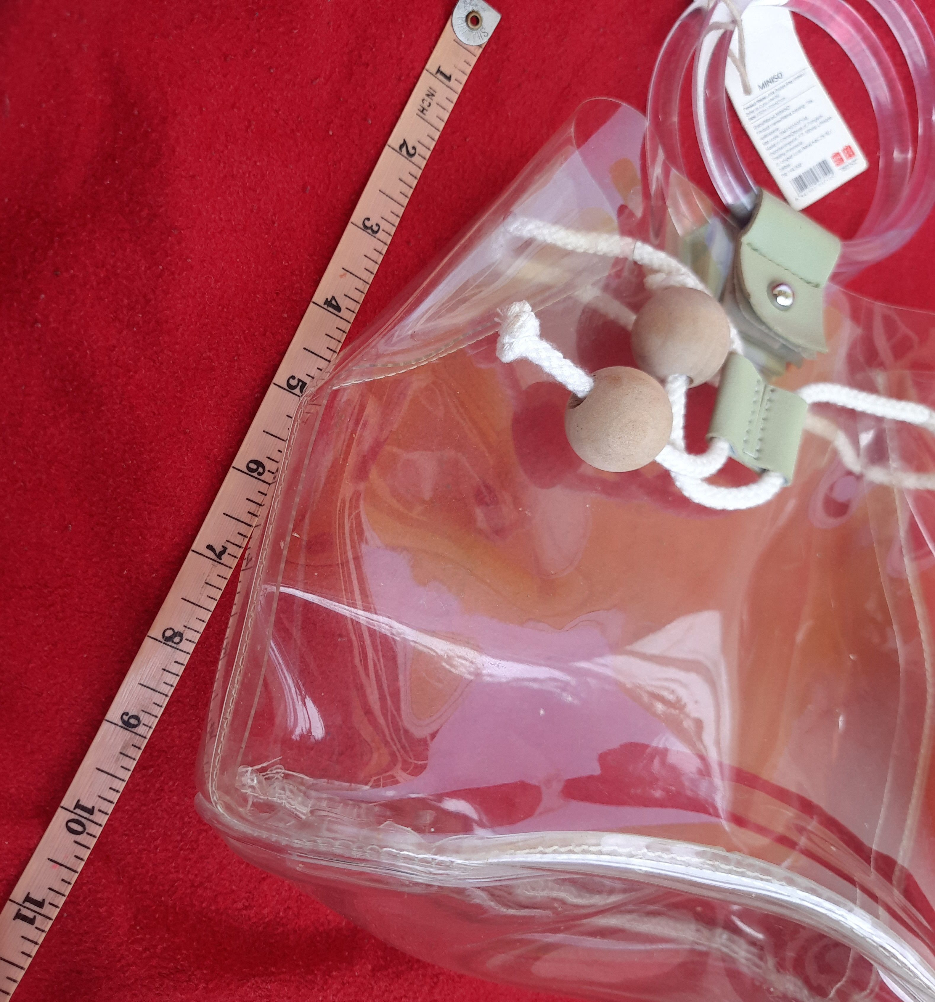 Japanese Brand Y2K Minisolife Transparent Handle bag Grunge Size ONE SIZE - 10 Thumbnail