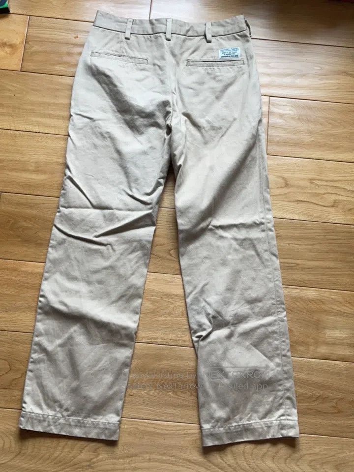 Wacko Maria Wacko Maria size s Khaki-coloured straight casual trousers Size US 28 / EU 44 - 2 Thumbnail