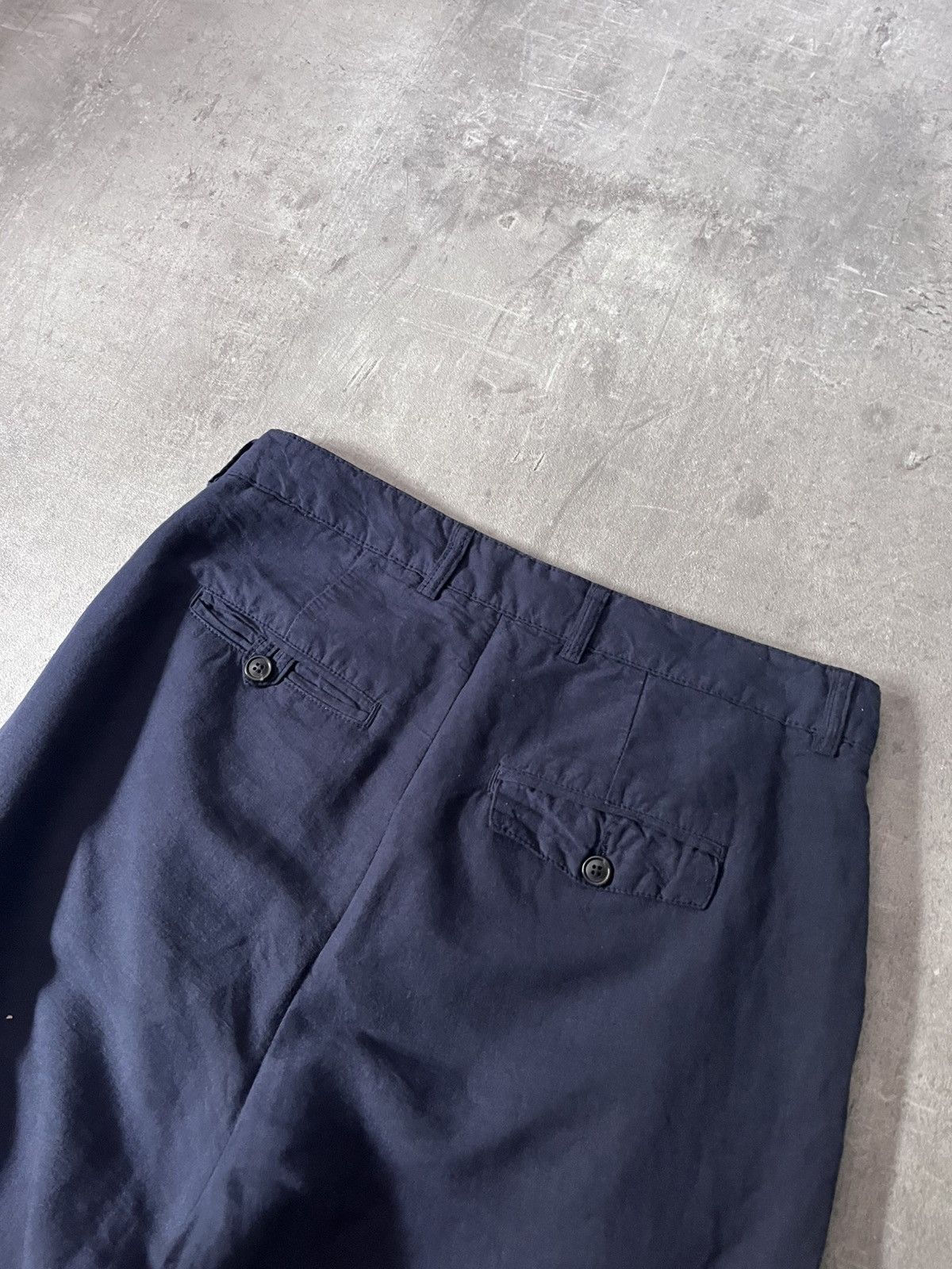 Our Legacy Our Legacy navy cotton linen pants Size US 30 / EU 46 - 8 Thumbnail