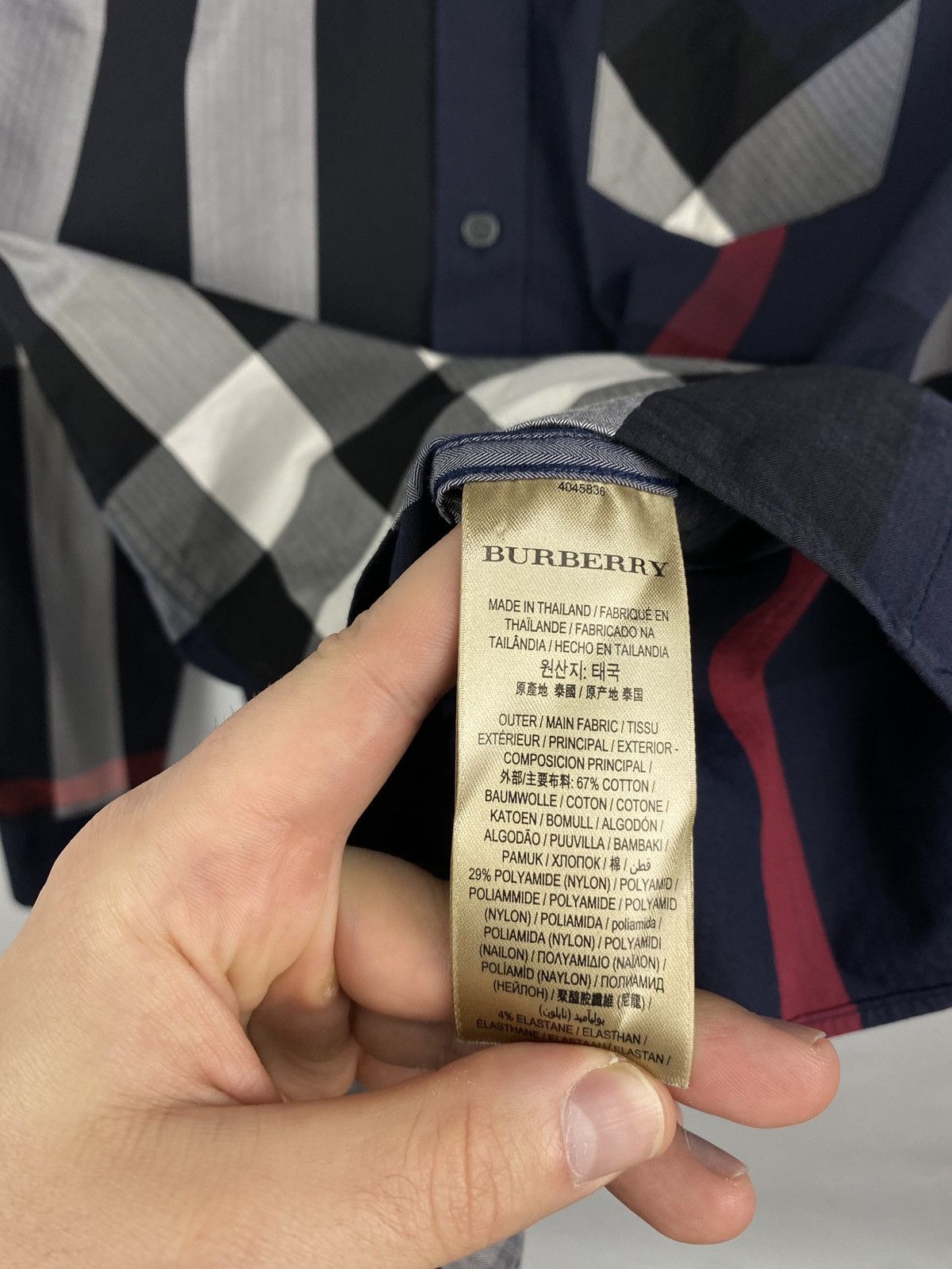 Burberry 🏴󠁧󠁢󠁥󠁮󠁧󠁿 Burberry London England Shirt Rare Retro Hype Size US S / EU 44-46 / 1 - 8 Thumbnail
