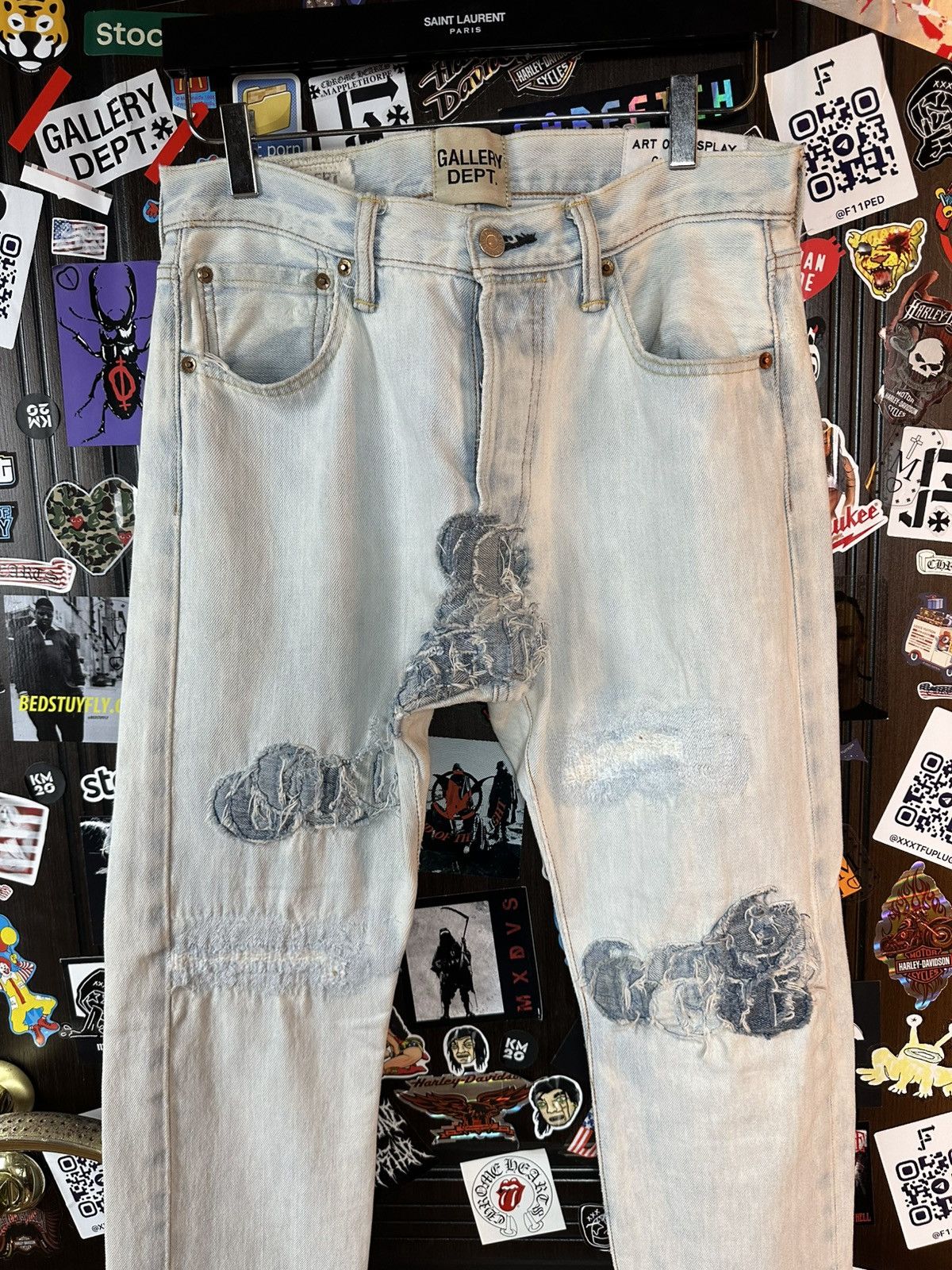 Gallery Dept. Gallery Dept 50+ Patches 1/1 Jeans Size US 28 / EU 44 - 5 Thumbnail