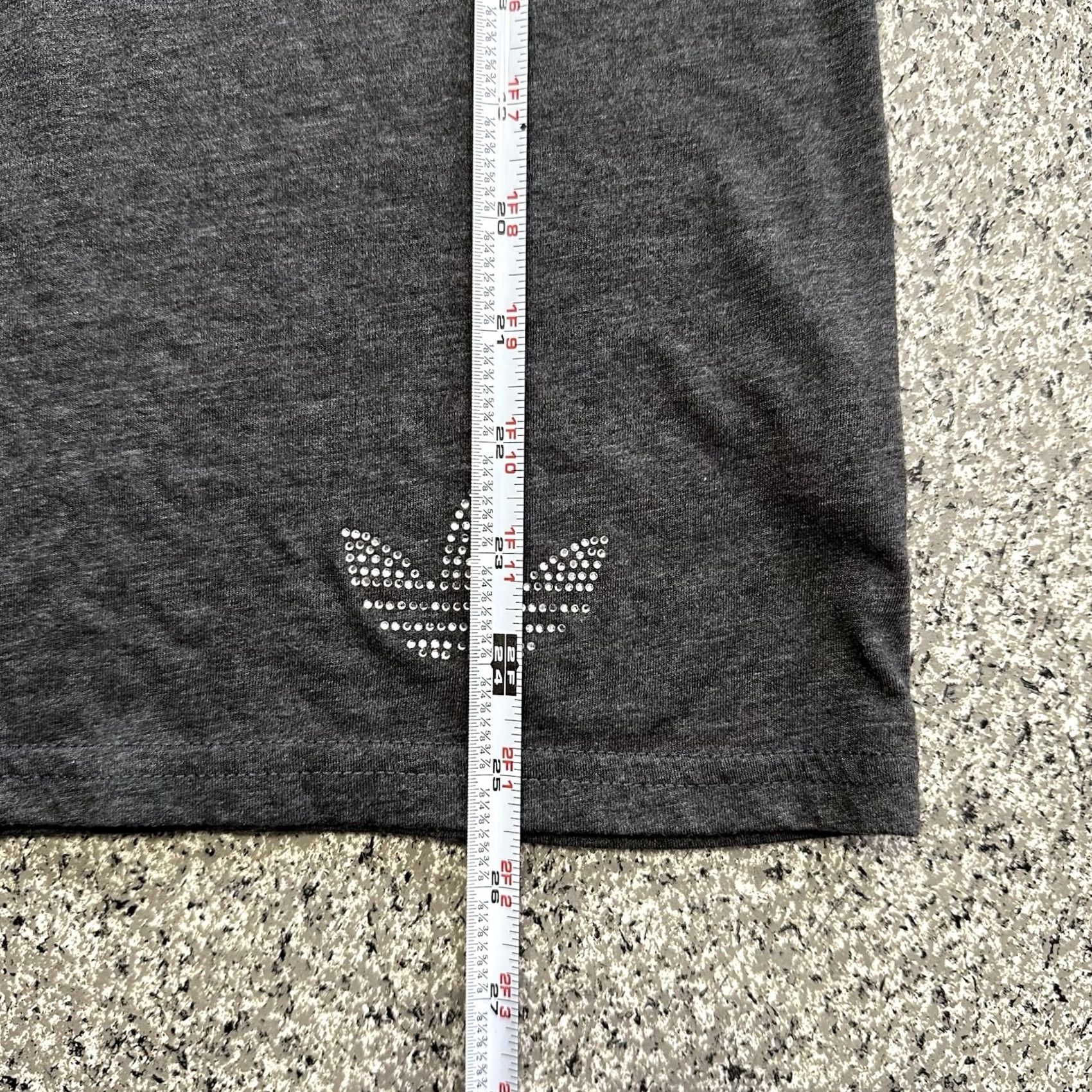 Adidas Adidas Originals Bowling Green Falcons T Shirt Womens M Bling Dazzled Logo Shirt Womens M Gray Adidas T-Shirt 90s Style Size M / US 6-8 / IT 42-44 - 5 Thumbnail