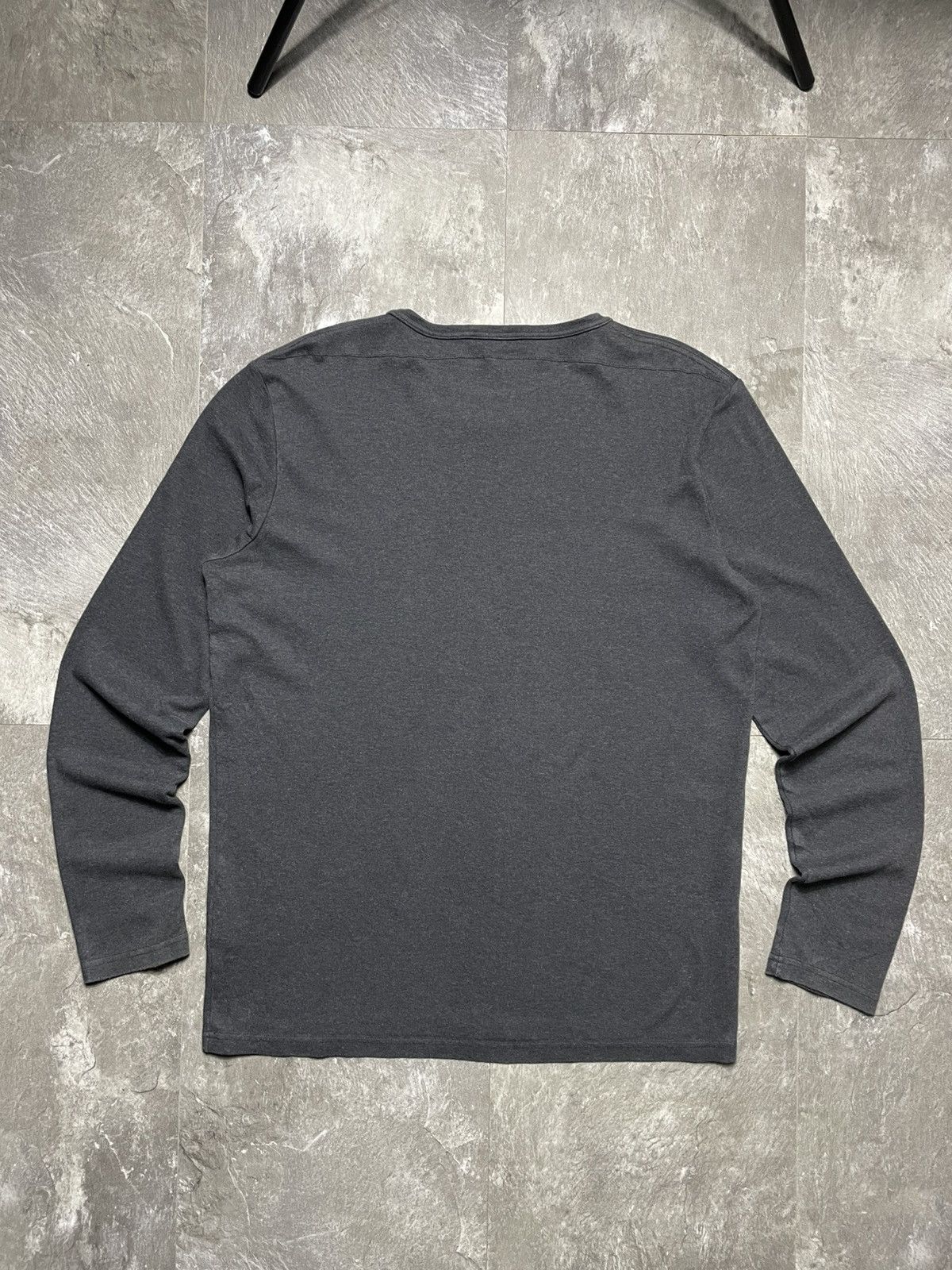 Prada Vintage Prada Retro Y2K 00s Long Sleeve Tee Red Tab Logo Size US L / EU 52-54 / 3 - 3 Thumbnail