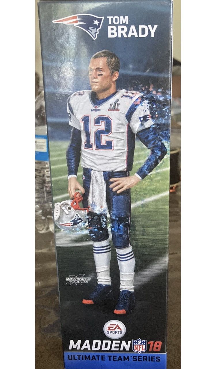 Other McFarlane Madden 18 Tom Brady Figure Lot Reg + Chase Size ONE SIZE - 5 Thumbnail