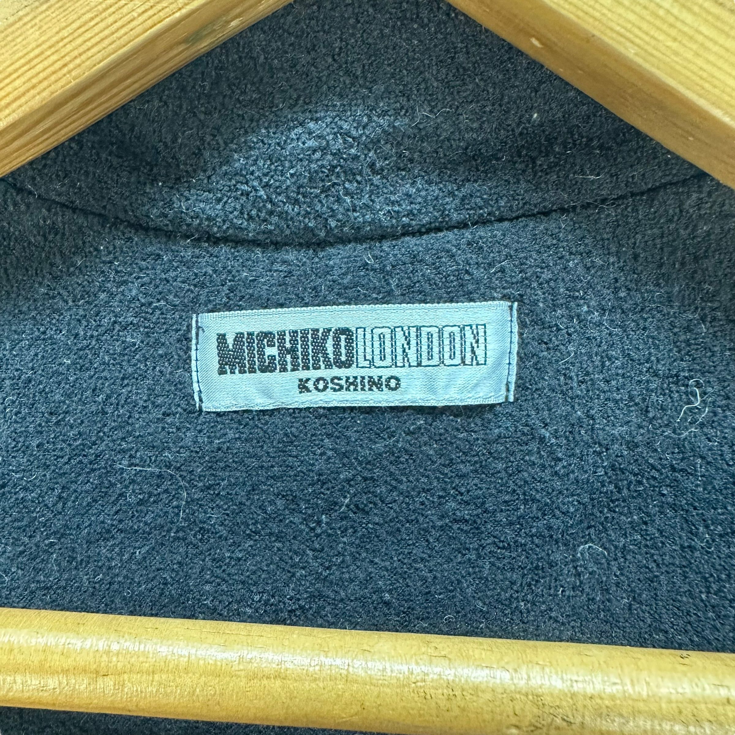 Michiko Koshino London MICHIKO KOSHINO LONDON FLEECE JACKET #7435-146 Size US L / EU 52-54 / 3 - 9 Thumbnail