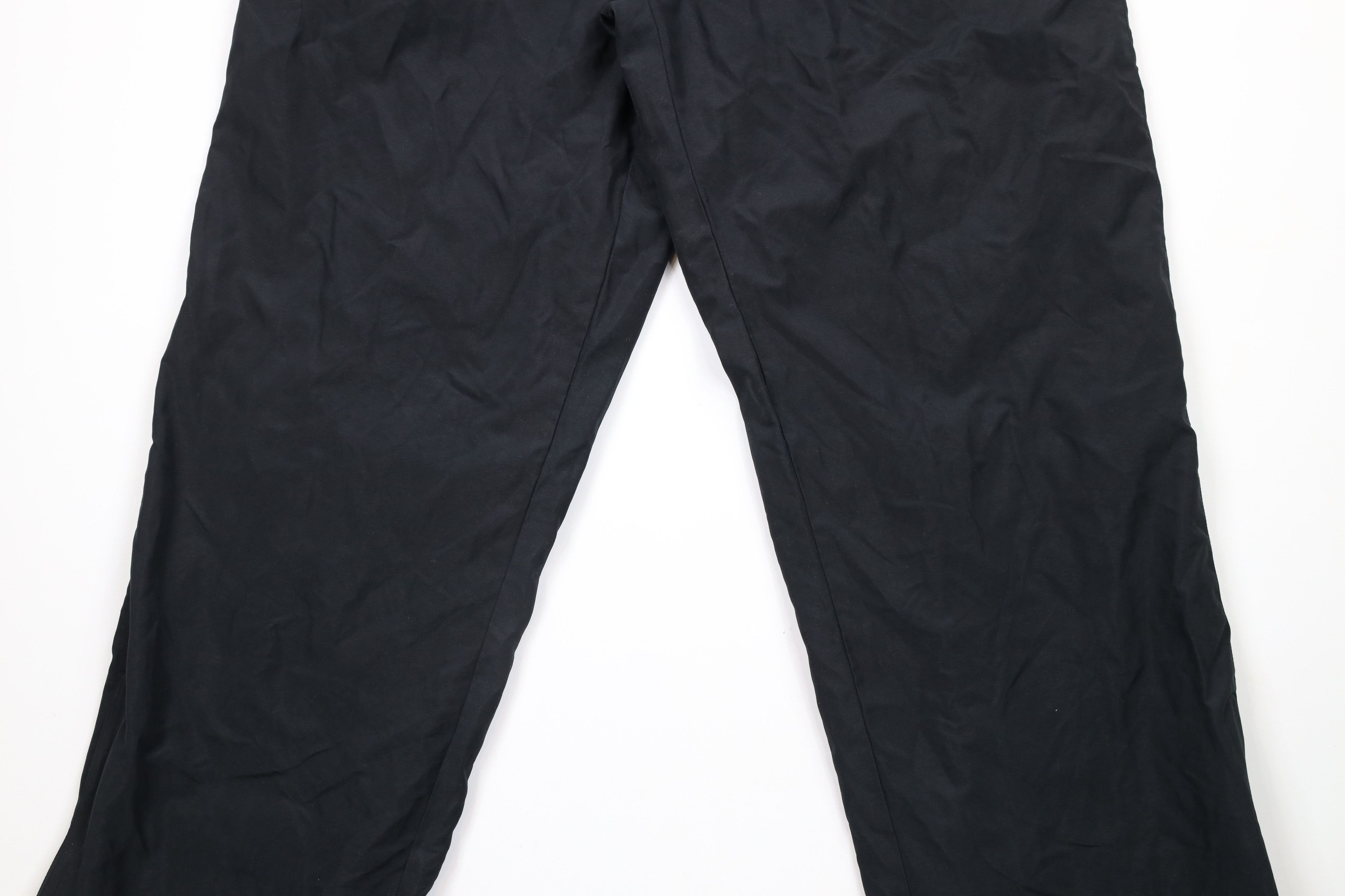 Champion × Vintage Vintage 90s Champion Classic Logo Lined Wide Leg Pants Black Size US 38 / EU 54 - 3 Thumbnail