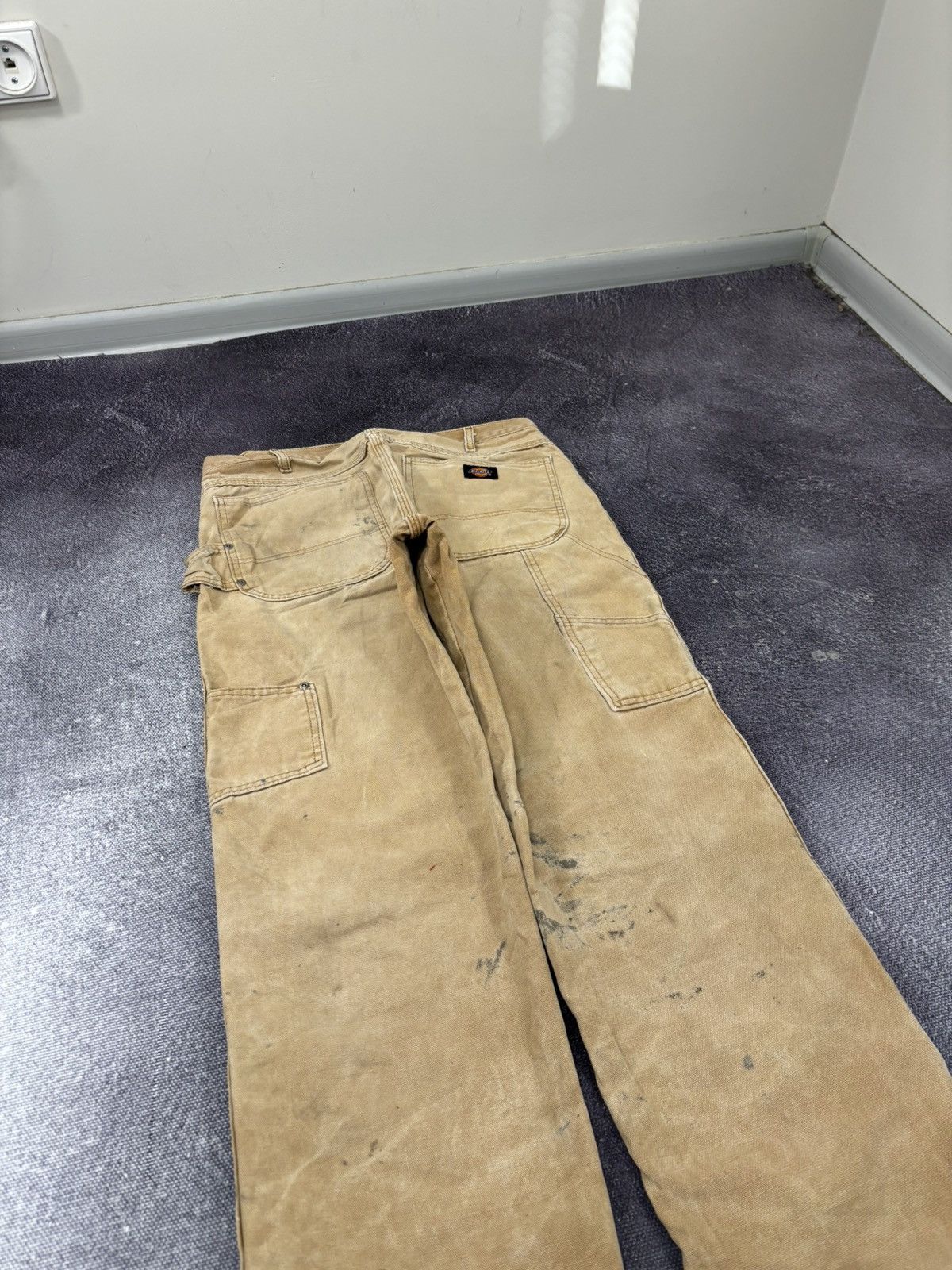 Dickies Vintage Dickies Faded Mustard Y2K Work Hype Pants Jeans Size US 32 / EU 48 - 5 Thumbnail