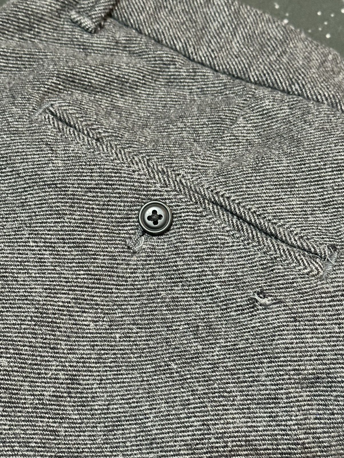 Gap Gap Slim Fit Charcoal Gray Wool Trousers Size US 32 / EU 48 - 7 Thumbnail