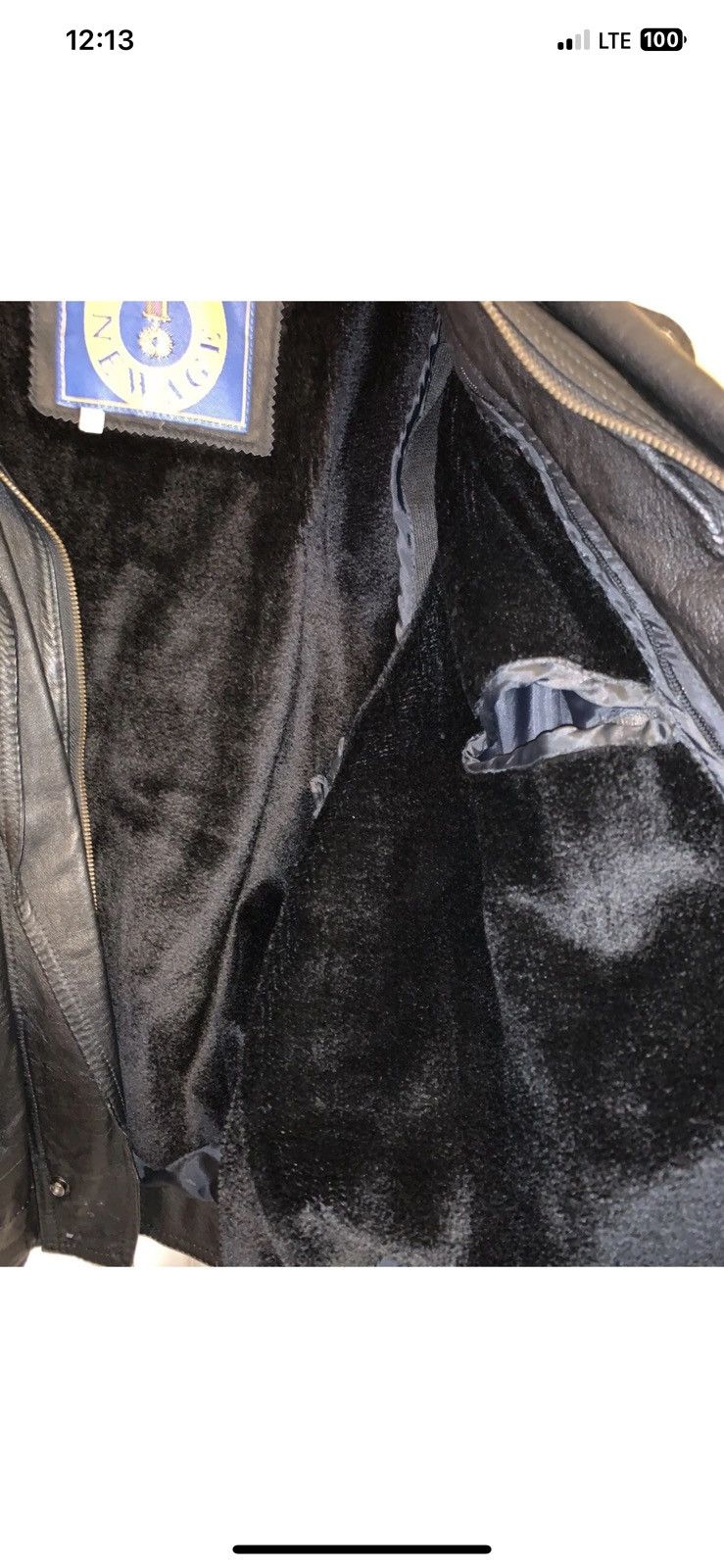 Other Club new age mens sz XL black leather jacket Size US XL / EU 56 / 4 - 6 Thumbnail