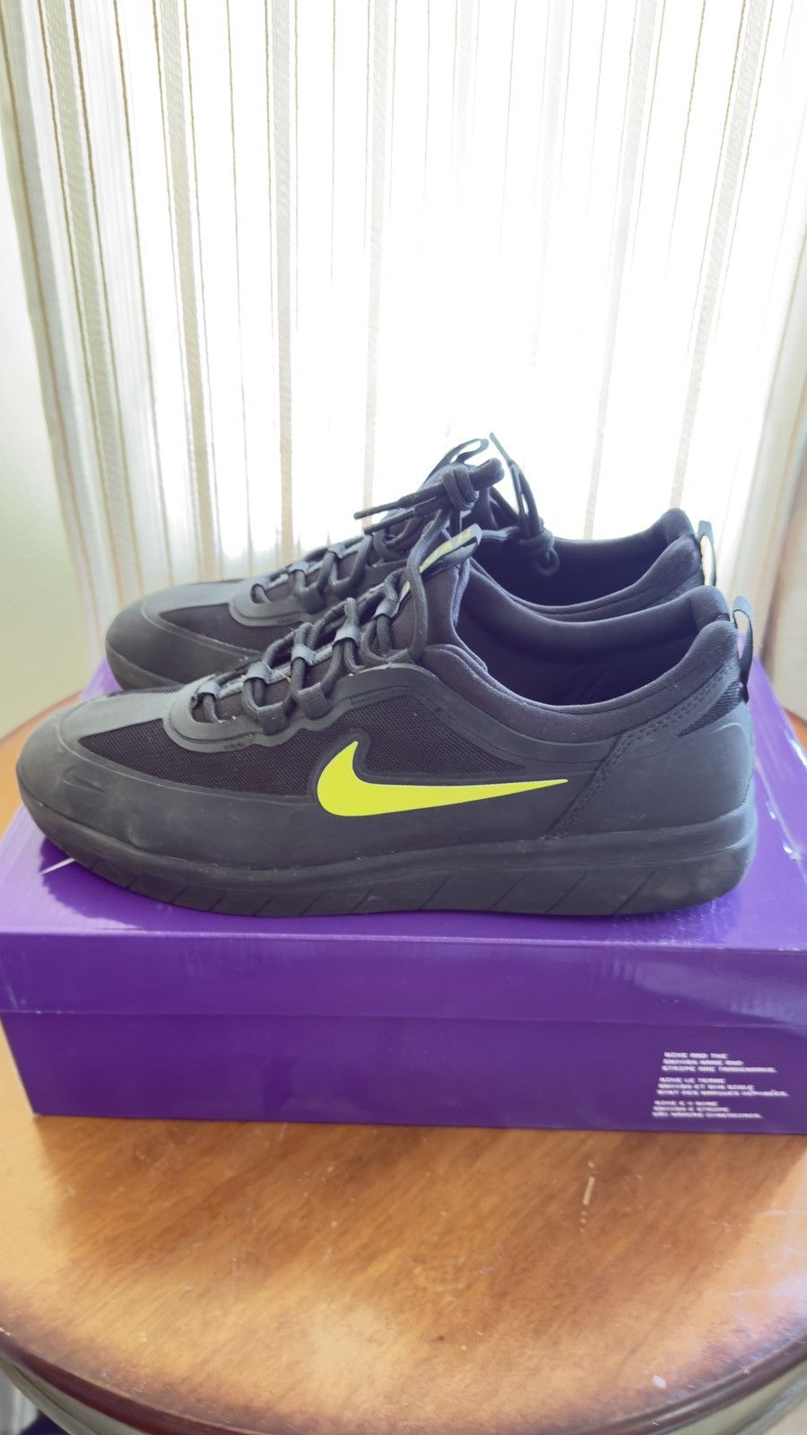 Nike SB Nike SB Nyjah Free 2 Black Cyber Size US 10 / EU 43 - 4 Thumbnail