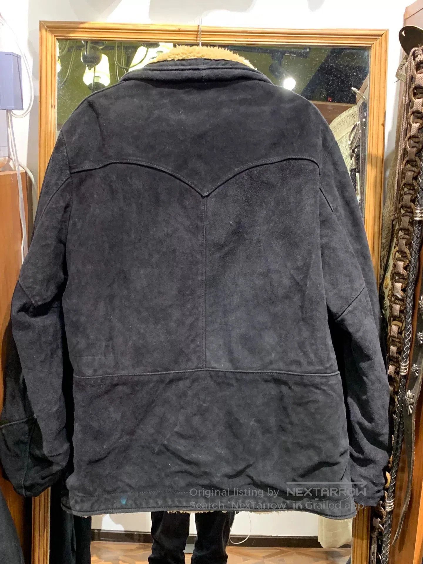 Schott Schott Farm Owner Leather Shearling Jacket. Size US XS / EU 42 / 0 - 3 Thumbnail