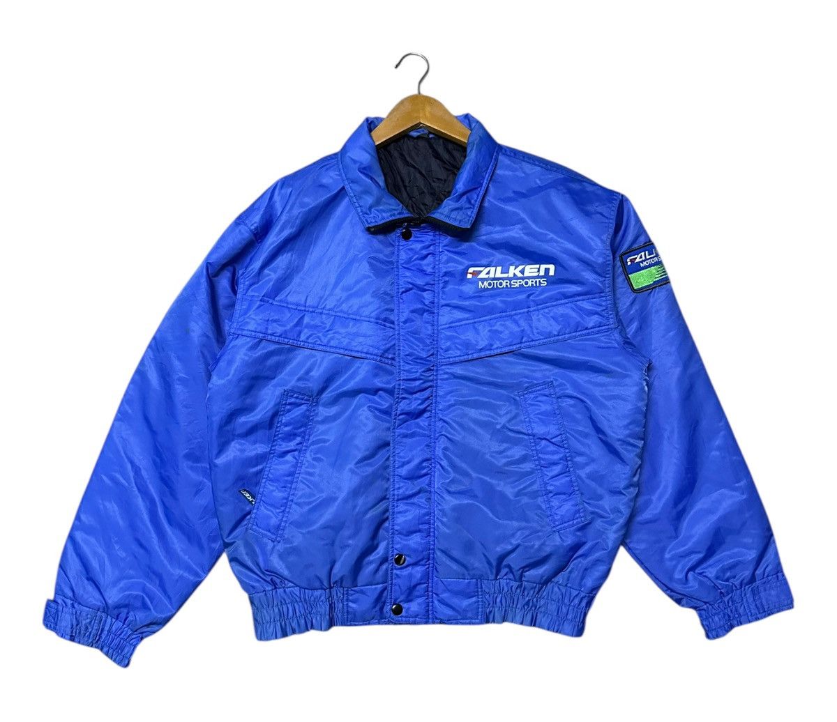 Sports Specialties Vintage Falken motorsport racing bomber jacket Size US L / EU 52-54 / 3 - 2 Thumbnail