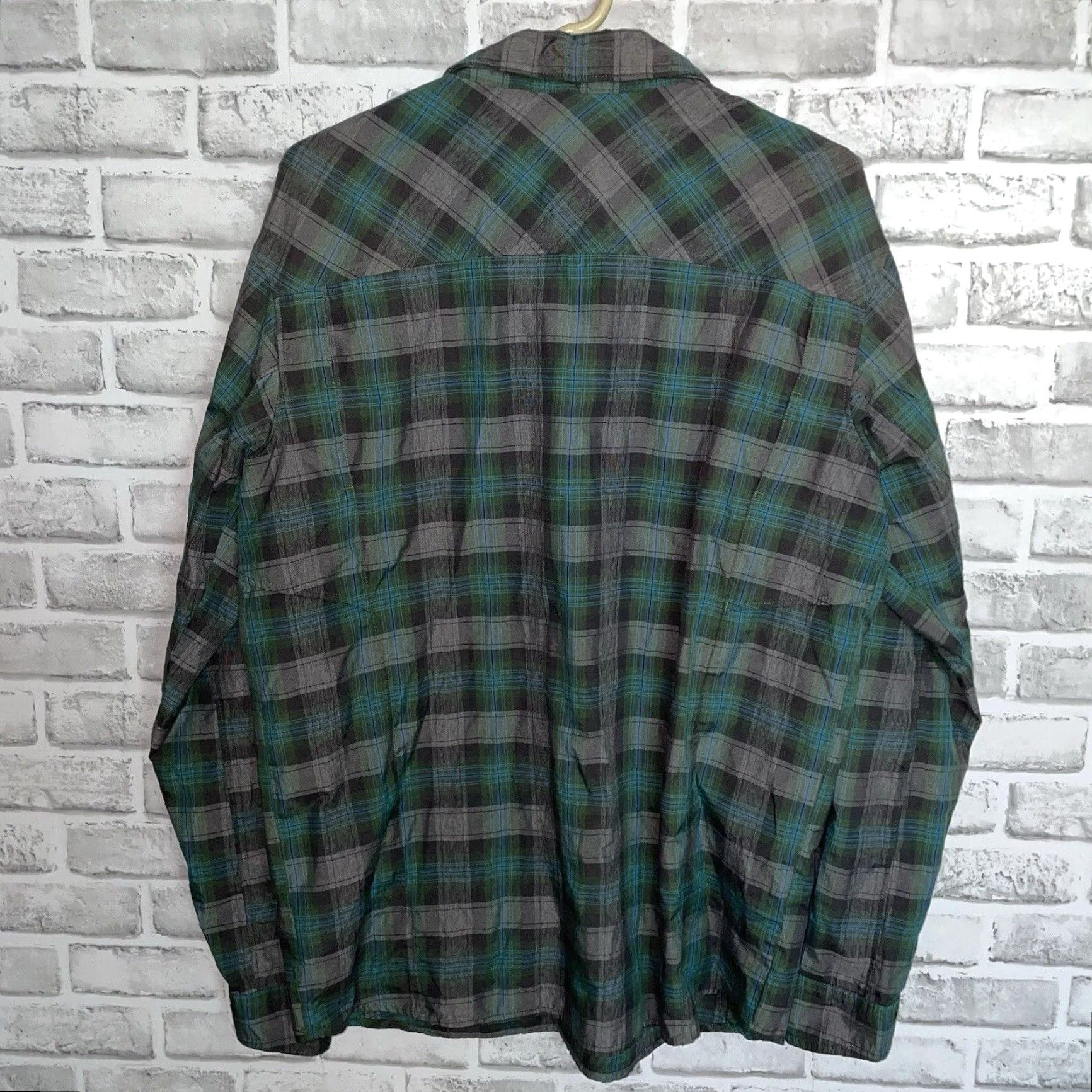 Vintage Columbia Shirt Plaid Dark Green Long Sleeve Button-Down Mens Size L Size US L / EU 52-54 / 3 - 5 Thumbnail