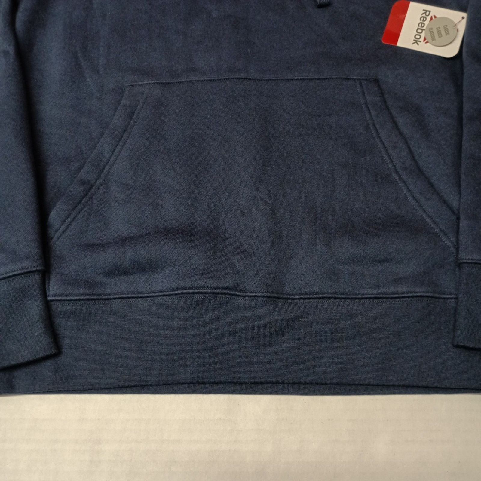 Reebok Reebok Delta Logo Hoodie Men's Size S Small Navy Blue Pocket Size US S / EU 44-46 / 1 - 2 Thumbnail