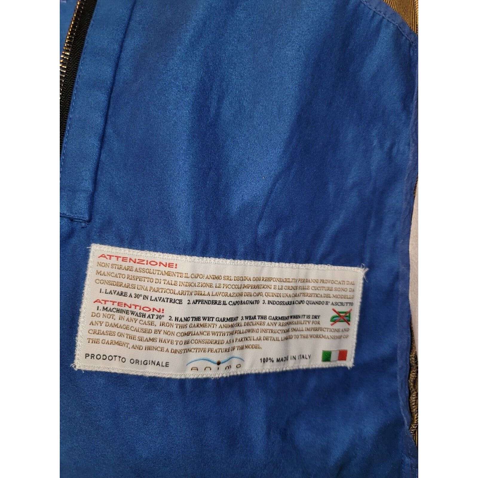 Other ANIMO WOMEN'S BLUE JACKET Size I-42 D-35 MADE IN ITALY Size S / US 4 / IT 40 - 8 Thumbnail