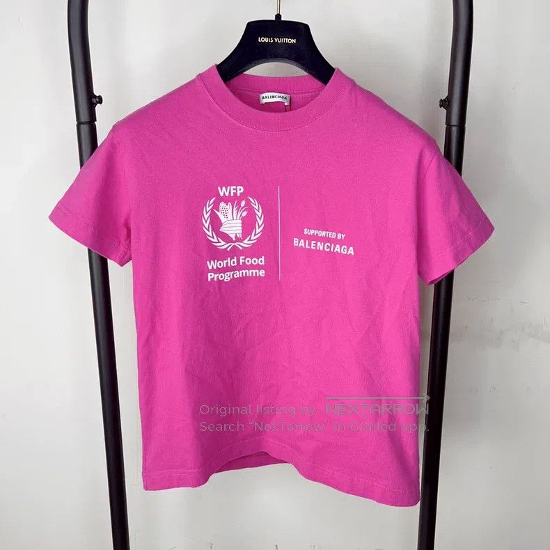 Balenciaga Balenciaga Cotton Crewneck Short-sleeve T-shirt Size M / US 6-8 / IT 42-44 - 1 Thumbnail