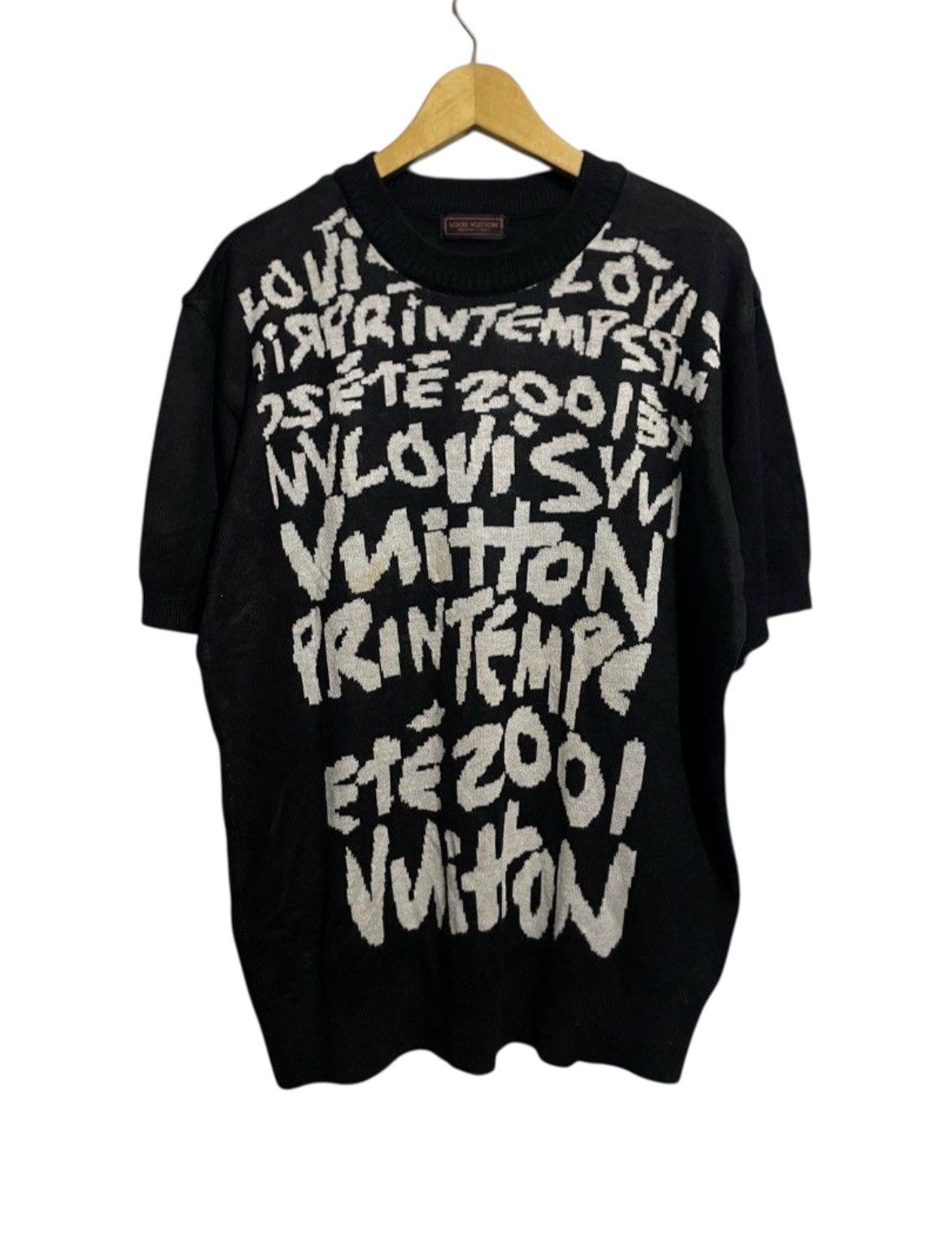 Louis Vuitton Vintage 2001 Louis Vuitton Stephen Sprouse Grafiti T-shirt Size US M / EU 48-50 / 2 - 1 Thumbnail