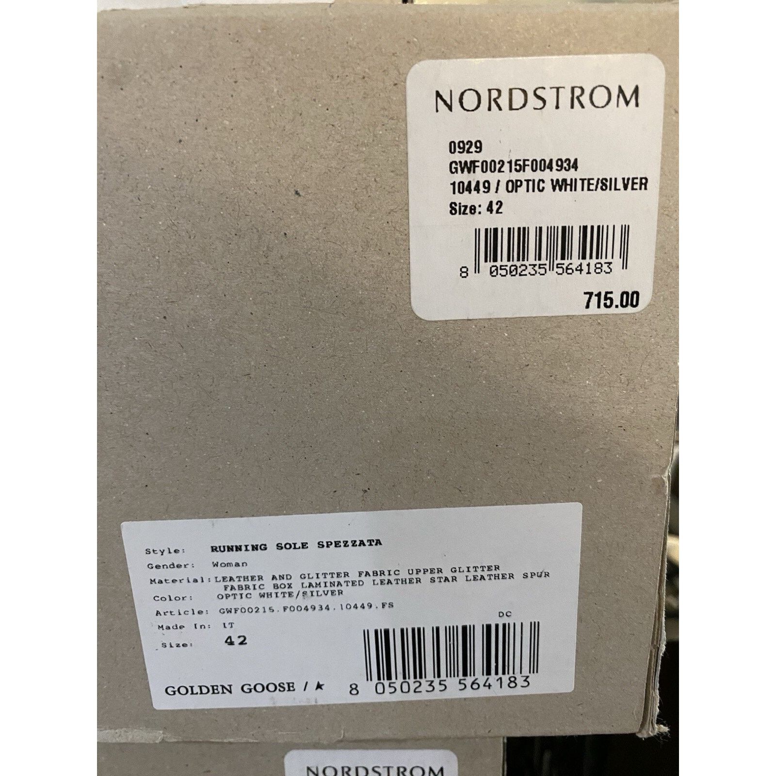 Golden Goose Golden Goose Running Sole Sneaker sz. 42 eu (12us ) Size US 12 / IT 42 - 7 Thumbnail