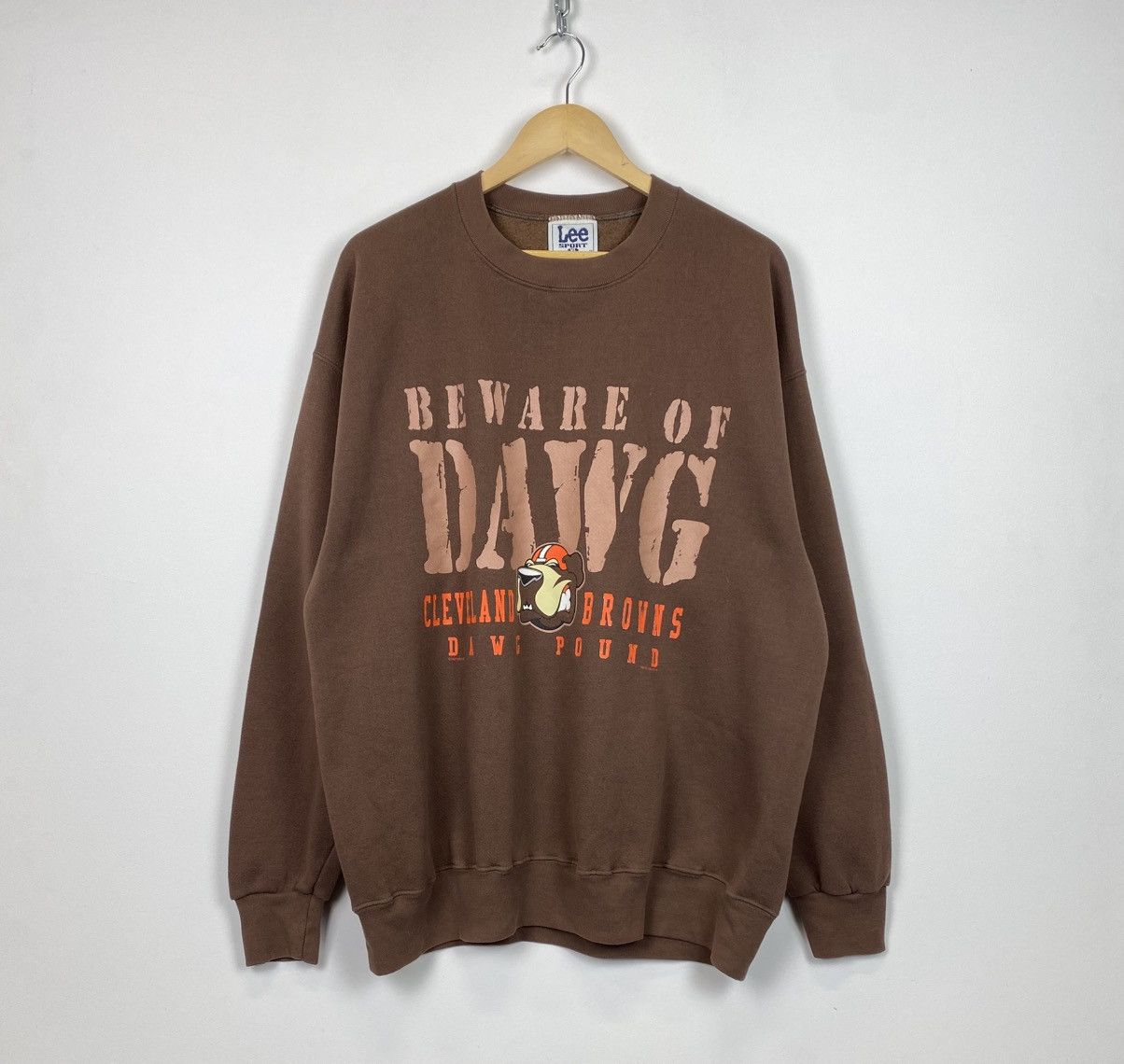 Lee Vintage Lee Sport 1998 Cleveland Browns NFLP Sweatshirt XL Size US XL / EU 56 / 4 - 1 Thumbnail
