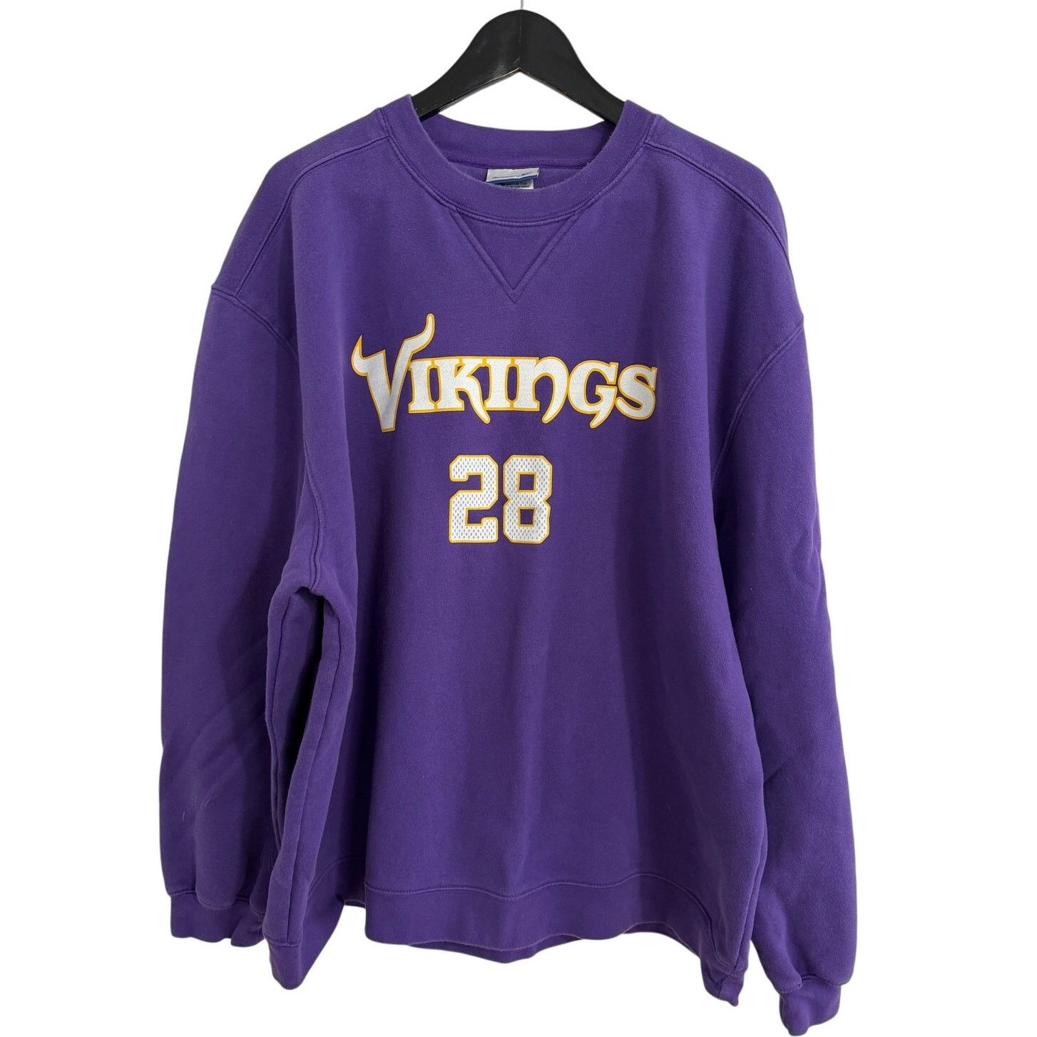Reebok Adrian Peterson Minnesota Vikings Crewneck Sweatshirt Sz XL Size US XL / EU 56 / 4 - 1 Thumbnail
