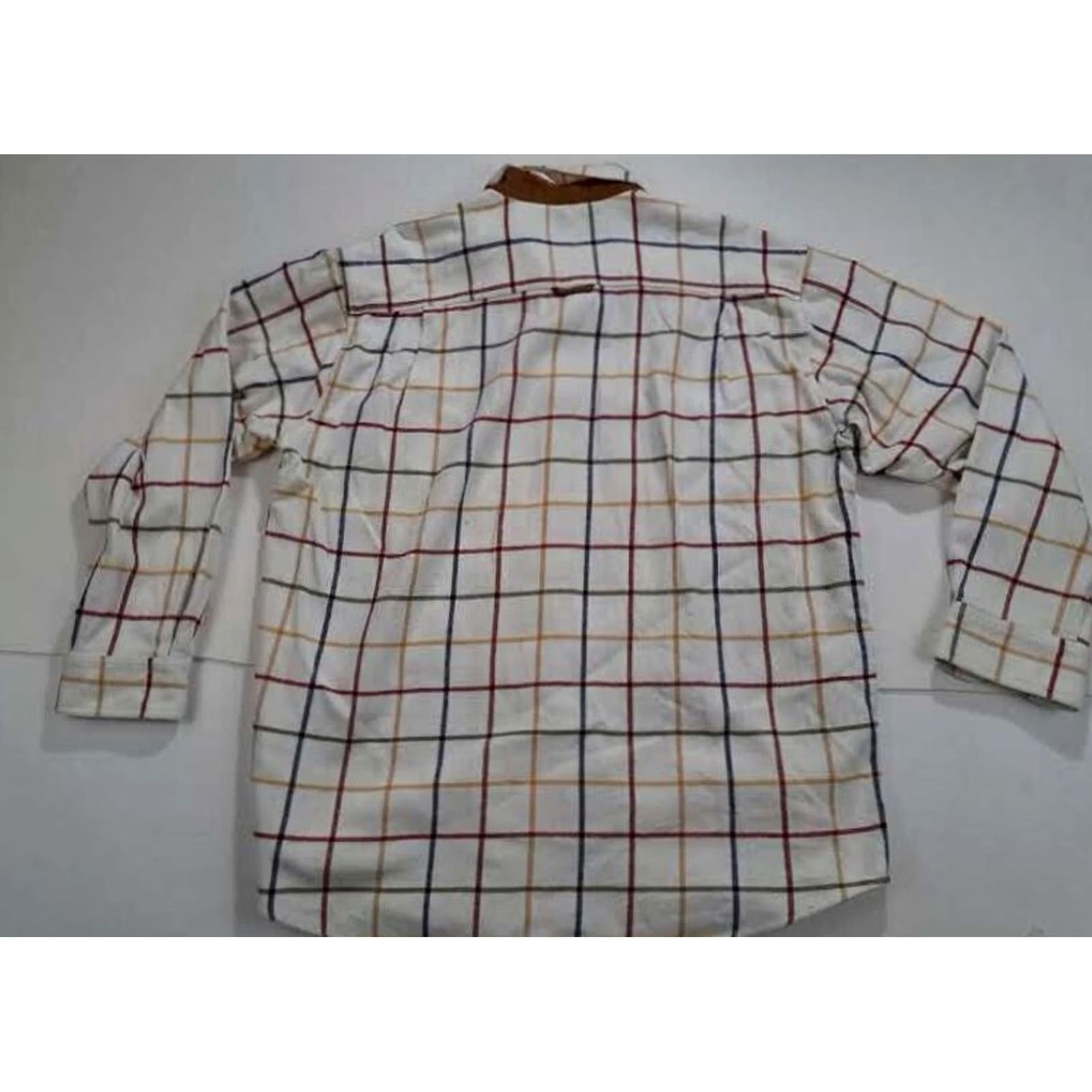 Orvis Orvis Full Button White Chex #100 Cotton Shirt XL Size EUC Size US XL / EU 56 / 4 - 4 Thumbnail