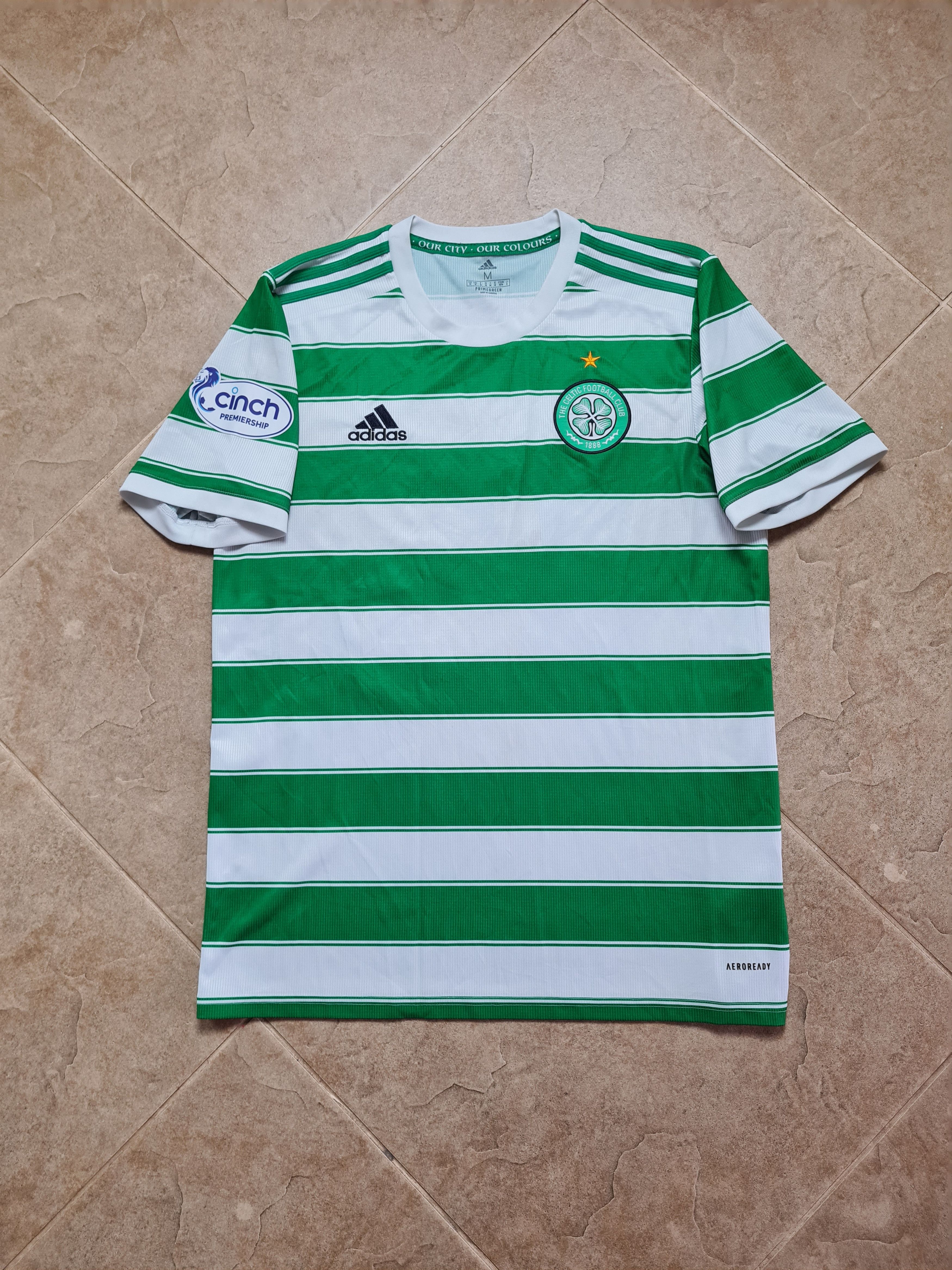 Adidas Jersey Celtic FC #16 Soccer Shirt 20/21 Adidas Trikot Size US M / EU 48-50 / 2 - 1 Thumbnail