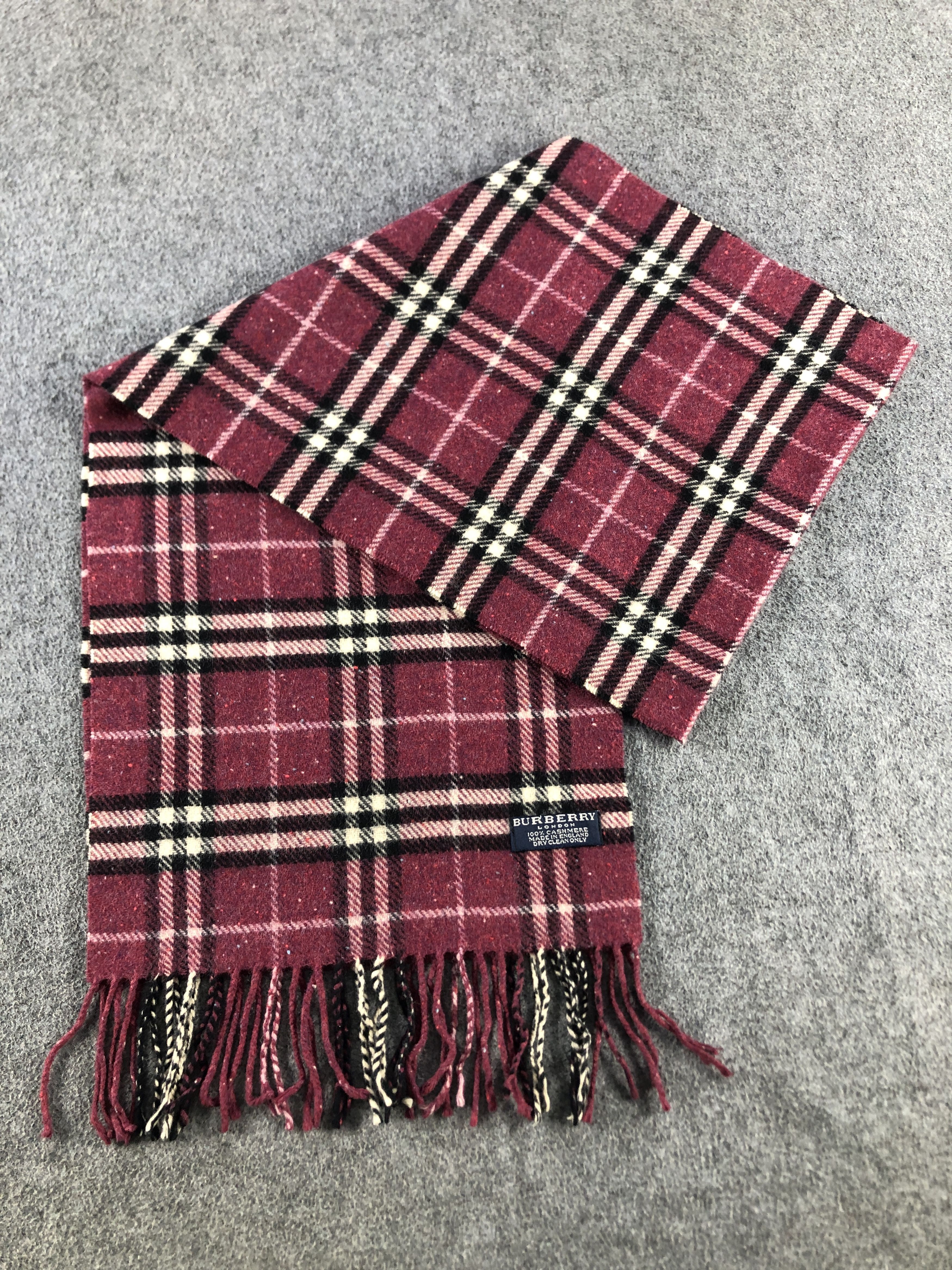 Burberry Burberry Cashmere Scarf / Muffler / Neckwear P754 Size ONE SIZE - 5 Thumbnail