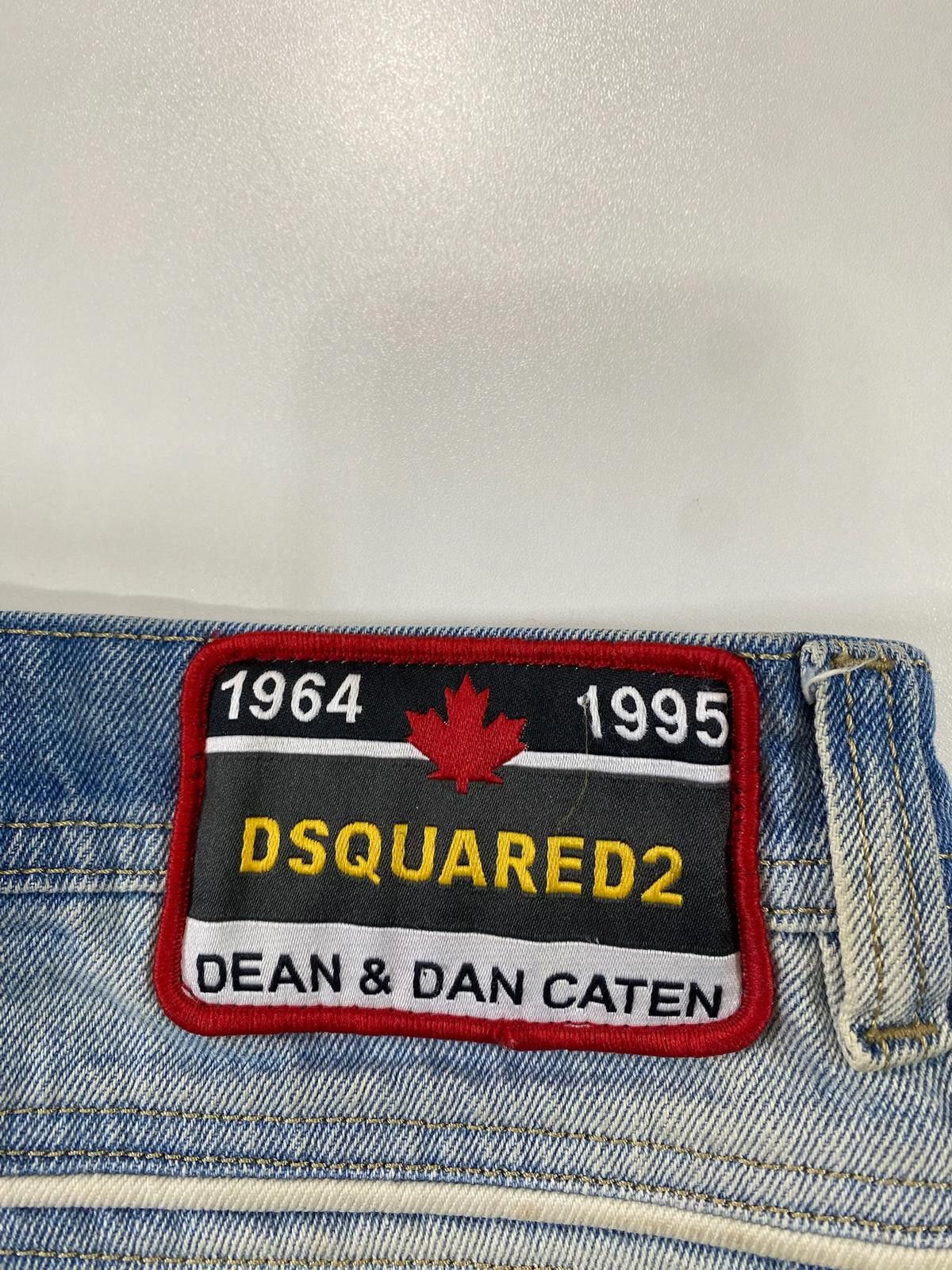 Dsquared2 DSquared2 Distressed Blue Denim Jeans 32 Size US 32 / EU 48 - 9 Thumbnail