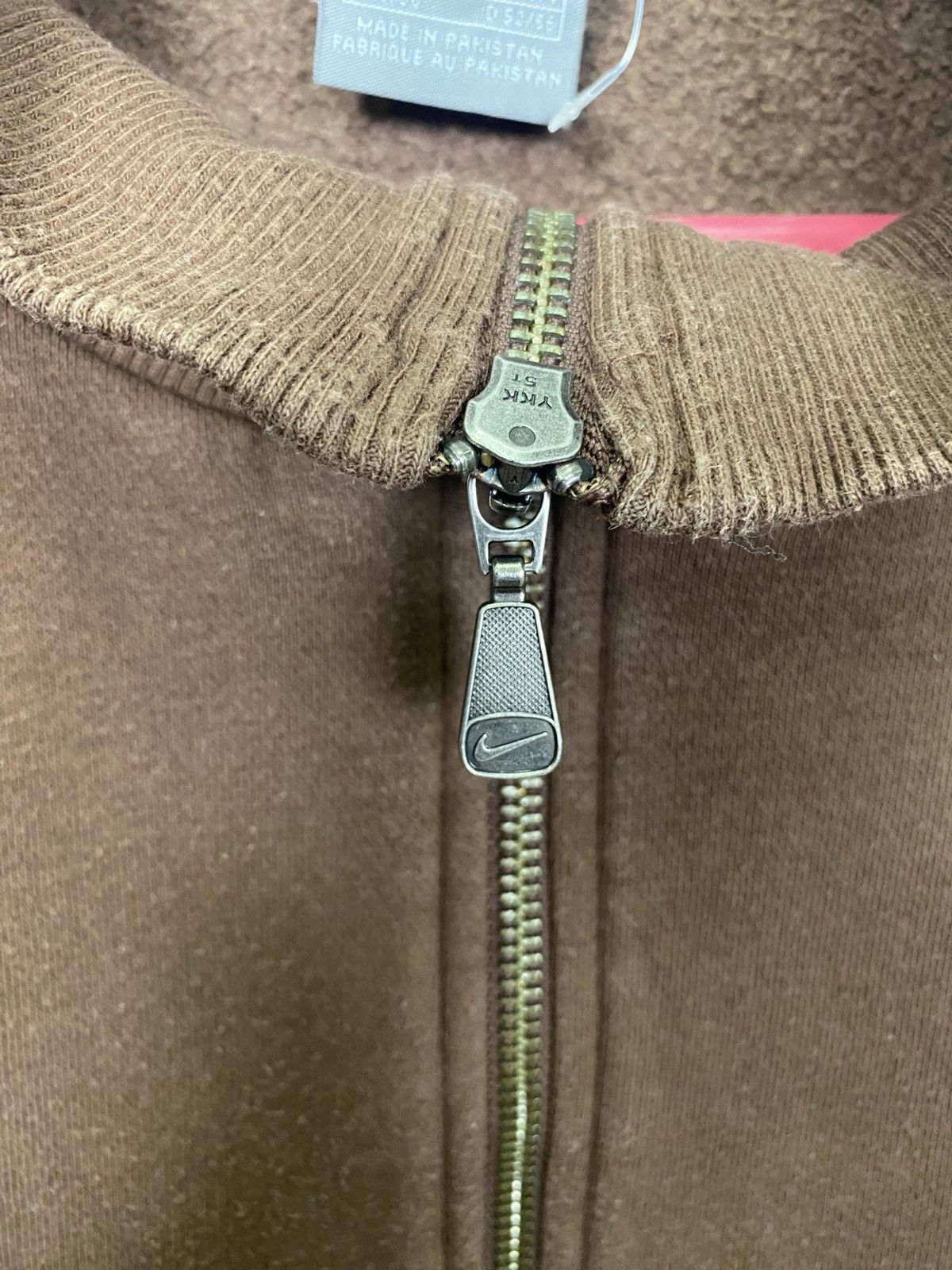 Vintage Vintage brown zip hoodie Nike acg y2k adidas rare Size US L / EU 52-54 / 3 - 6 Thumbnail