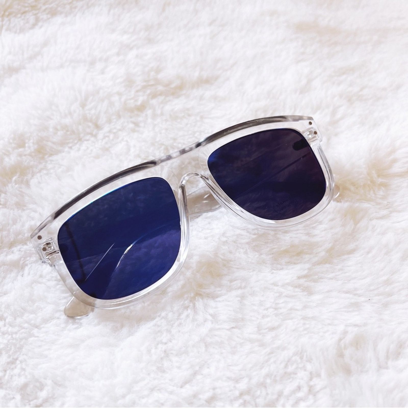Other Simon Clear Blue Lenses Classic Sunglasses Size ONE SIZE - 5 Thumbnail