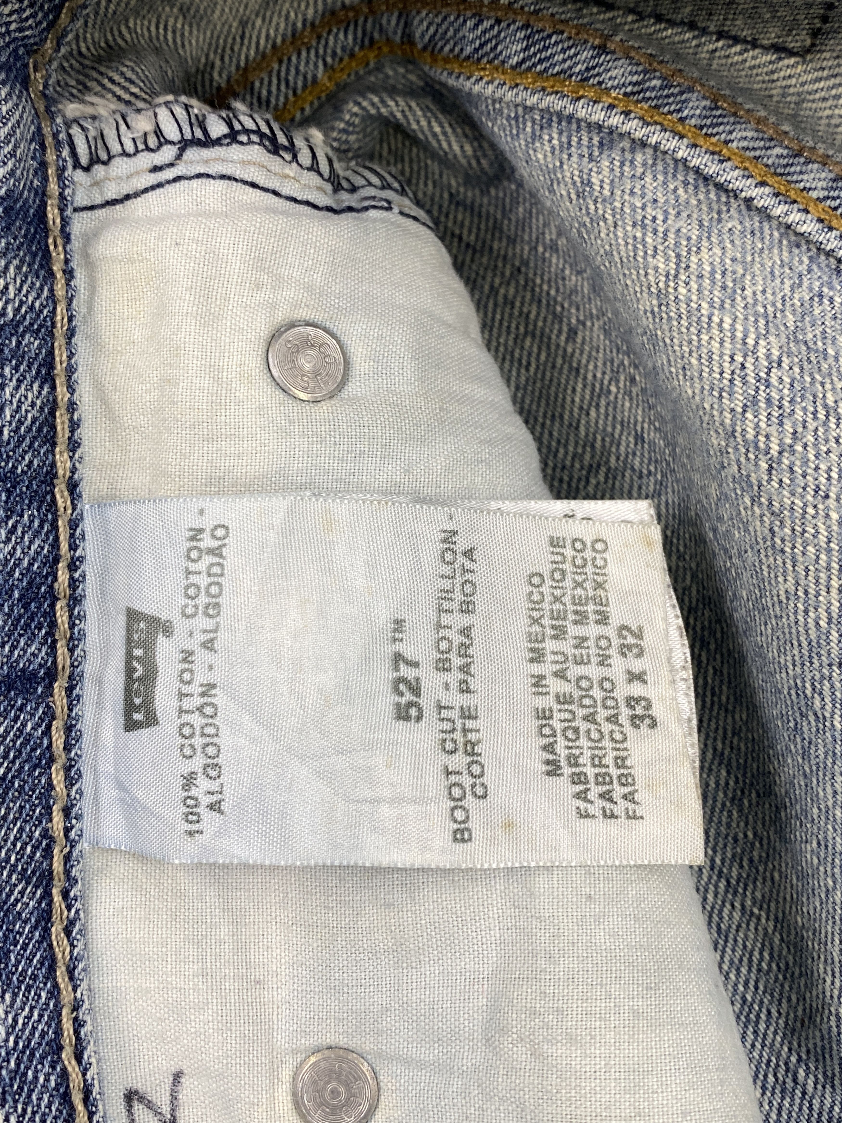 Levi's × Vintage Vintage Levi's 527 Flared Bootcut Jeans Size US 36 / EU 52 - 11 Thumbnail