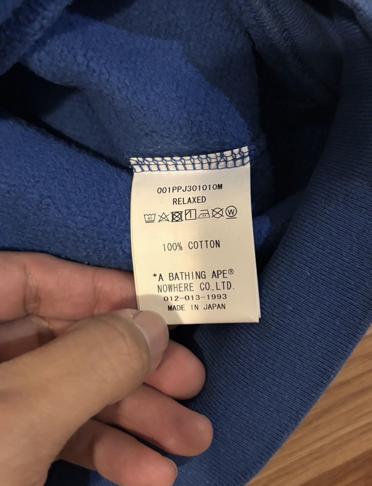 Bape Bape Pullover Hoodie Size US L / EU 52-54 / 3 - 4 Thumbnail