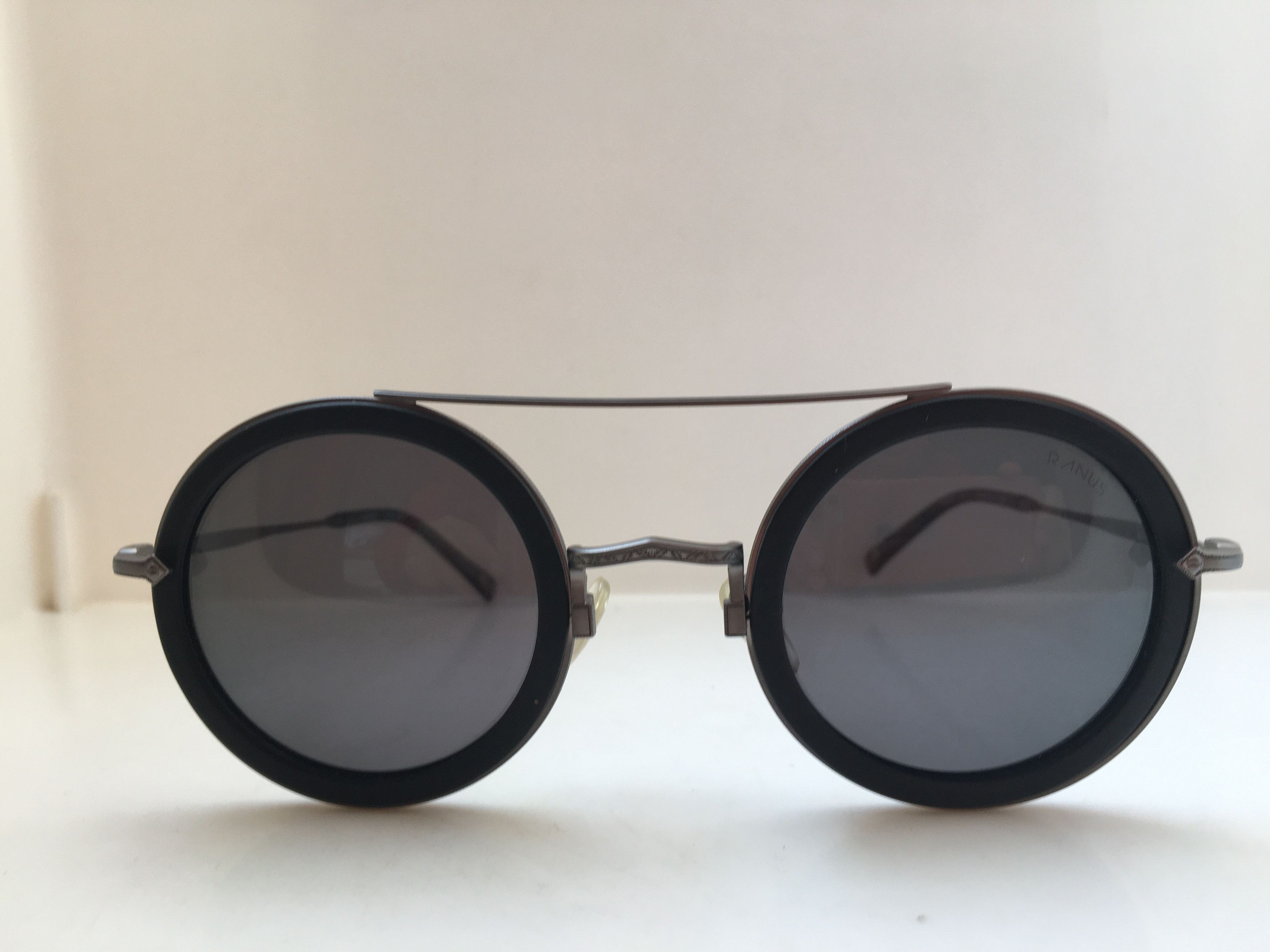 Other Handmade RAnus Round Sunglasses Frame GATSBY ARISTOCRAT Size ONE SIZE - 1 Thumbnail