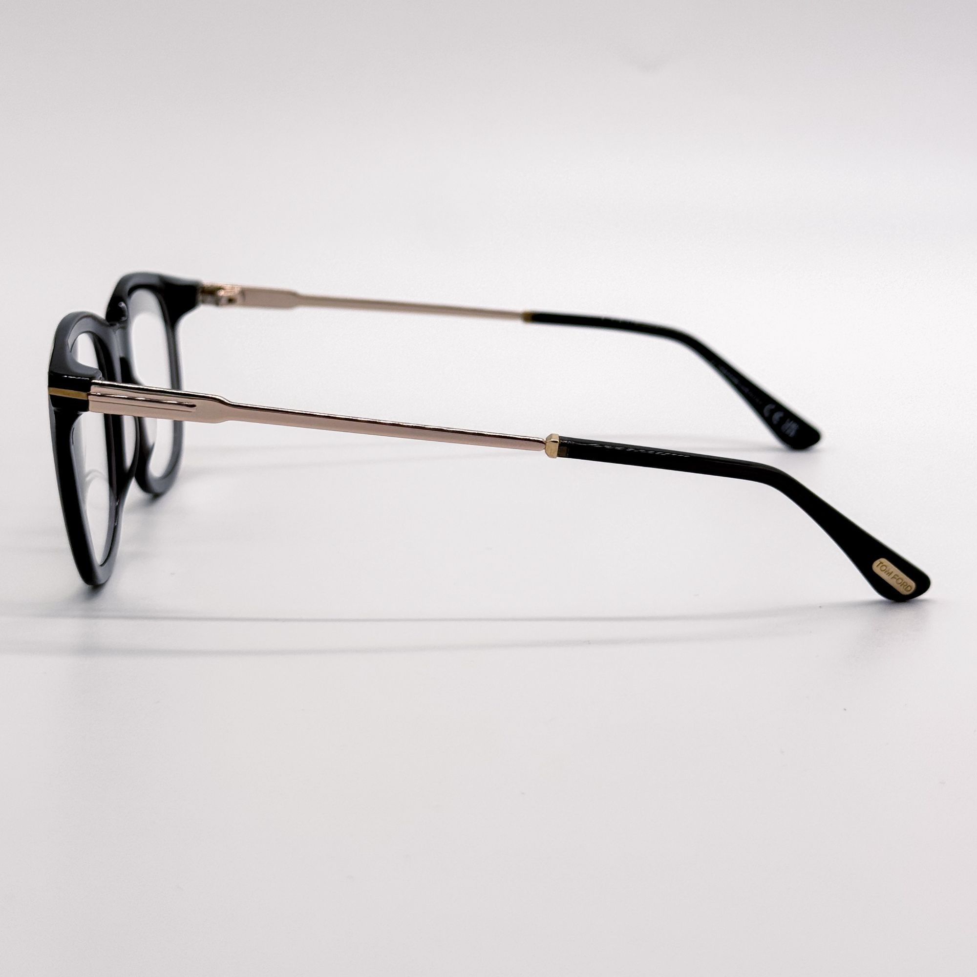 Tom Ford NEW TOM FORD EYEGLASSES TF5904 005 GRAY/GOLD MEN FT5904 005 Size ONE SIZE - 6 Thumbnail