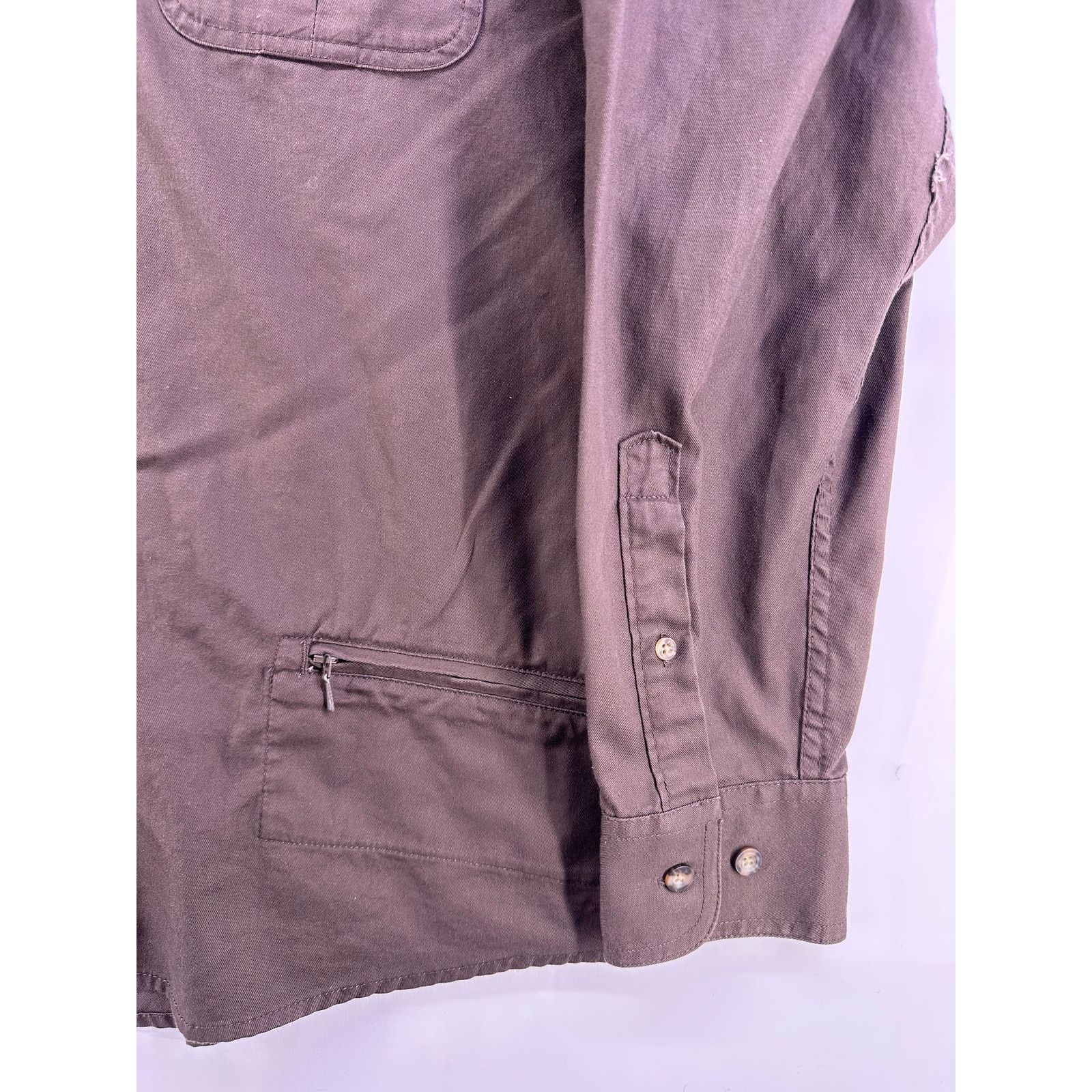 Cabelas Cabelas Brown Longsleeve Shirt Size XL Size US XL / EU 56 / 4 - 5 Thumbnail