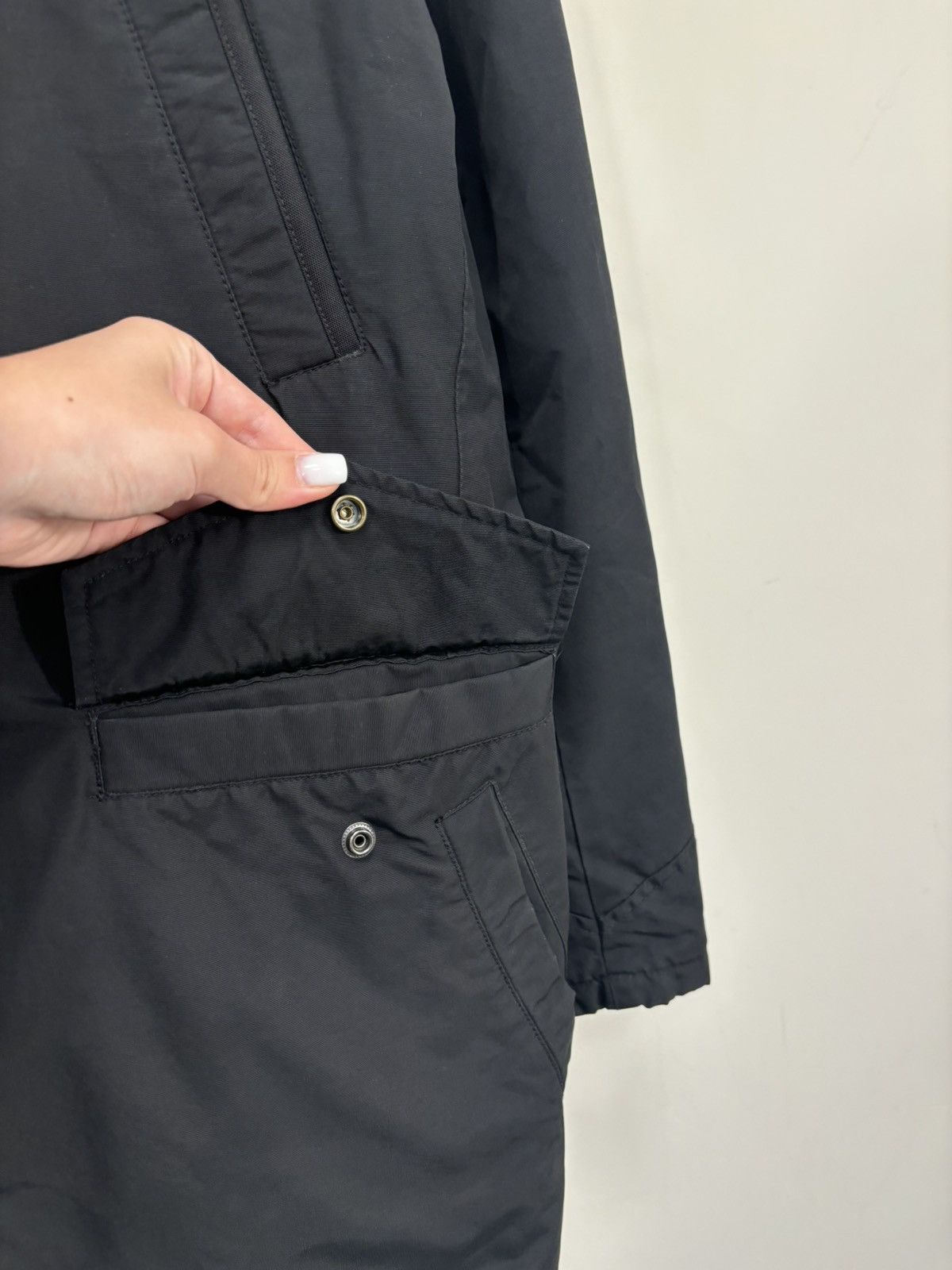 Woolrich Woolen Mills Woolrich John Rich & Bros Men’s Fishtail Black Parka Jacket Size US M / EU 48-50 / 2 - 10 Thumbnail