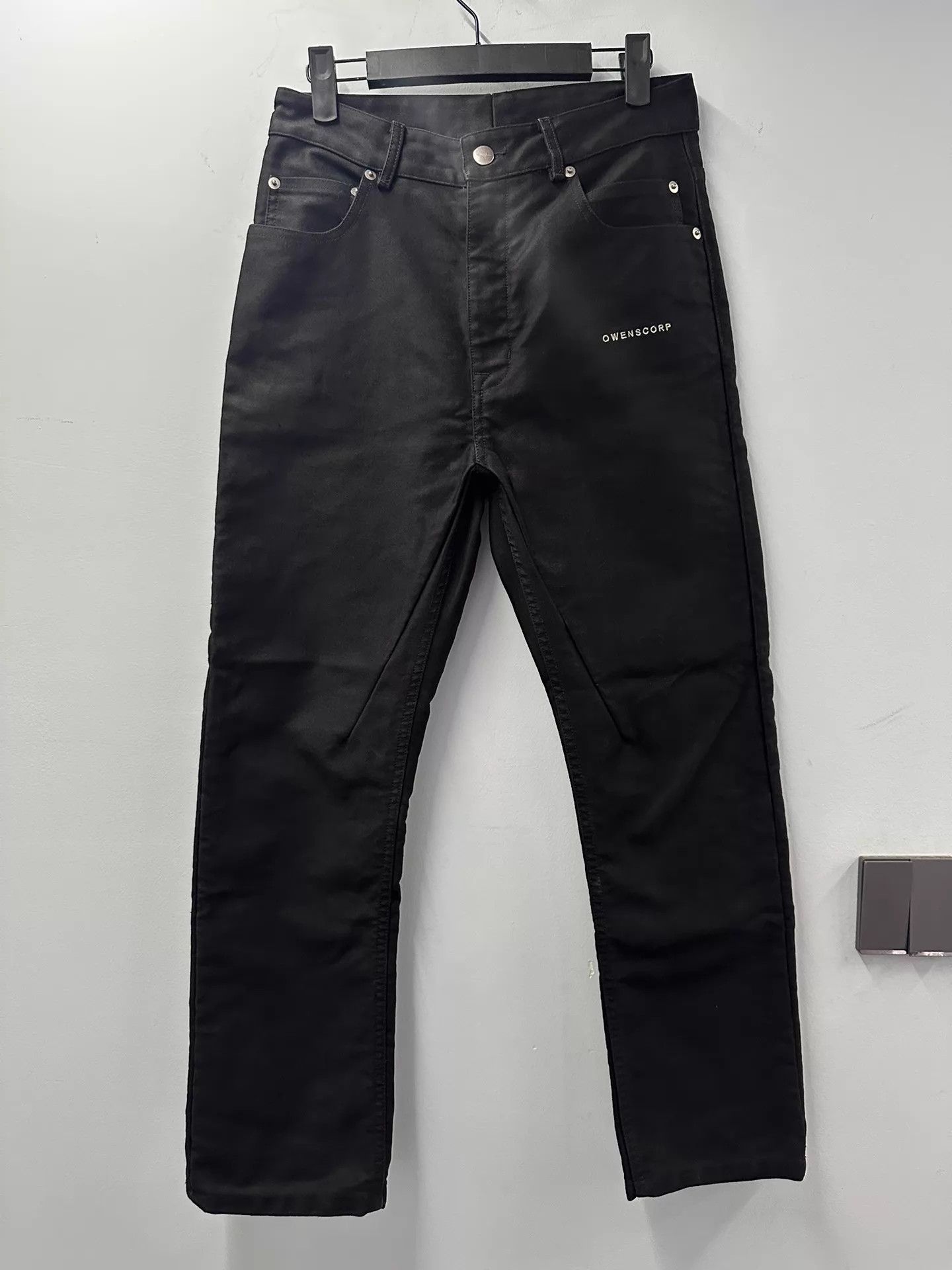 Rick Owens Rick Owens Skinny Pants Thick Material Size 26 Size US 26 / EU 42 - 1 Thumbnail