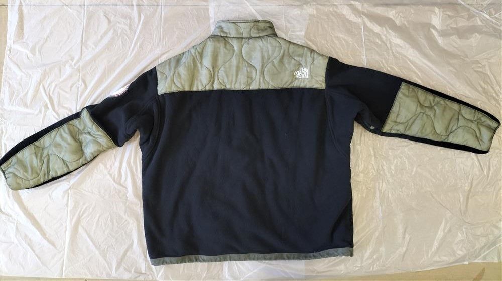 READYMADE READYMADE - 'THE READYMADE' DENALI FLEECE BLACK KHAKI SZ 2 Size US M / EU 48-50 / 2 - 2 Thumbnail