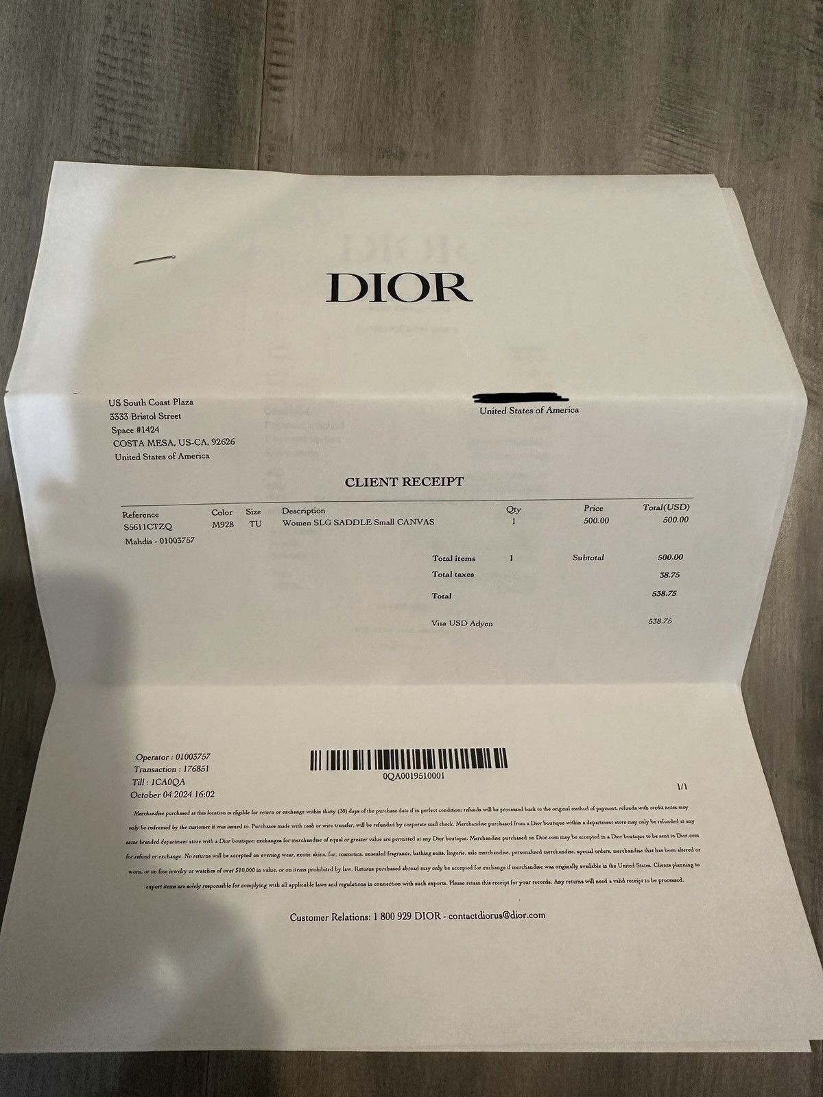Dior Dior Saddle Bloom Card Holder Size ONE SIZE - 12 Thumbnail