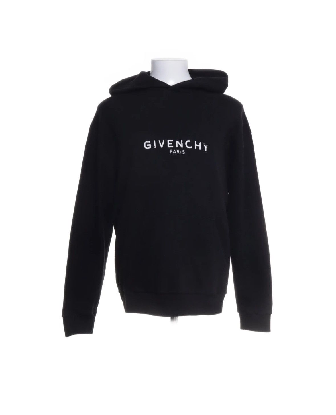 Givenchy Givenchy Distressed Logo Hoodie Size US L / EU 52-54 / 3 - 1 Thumbnail