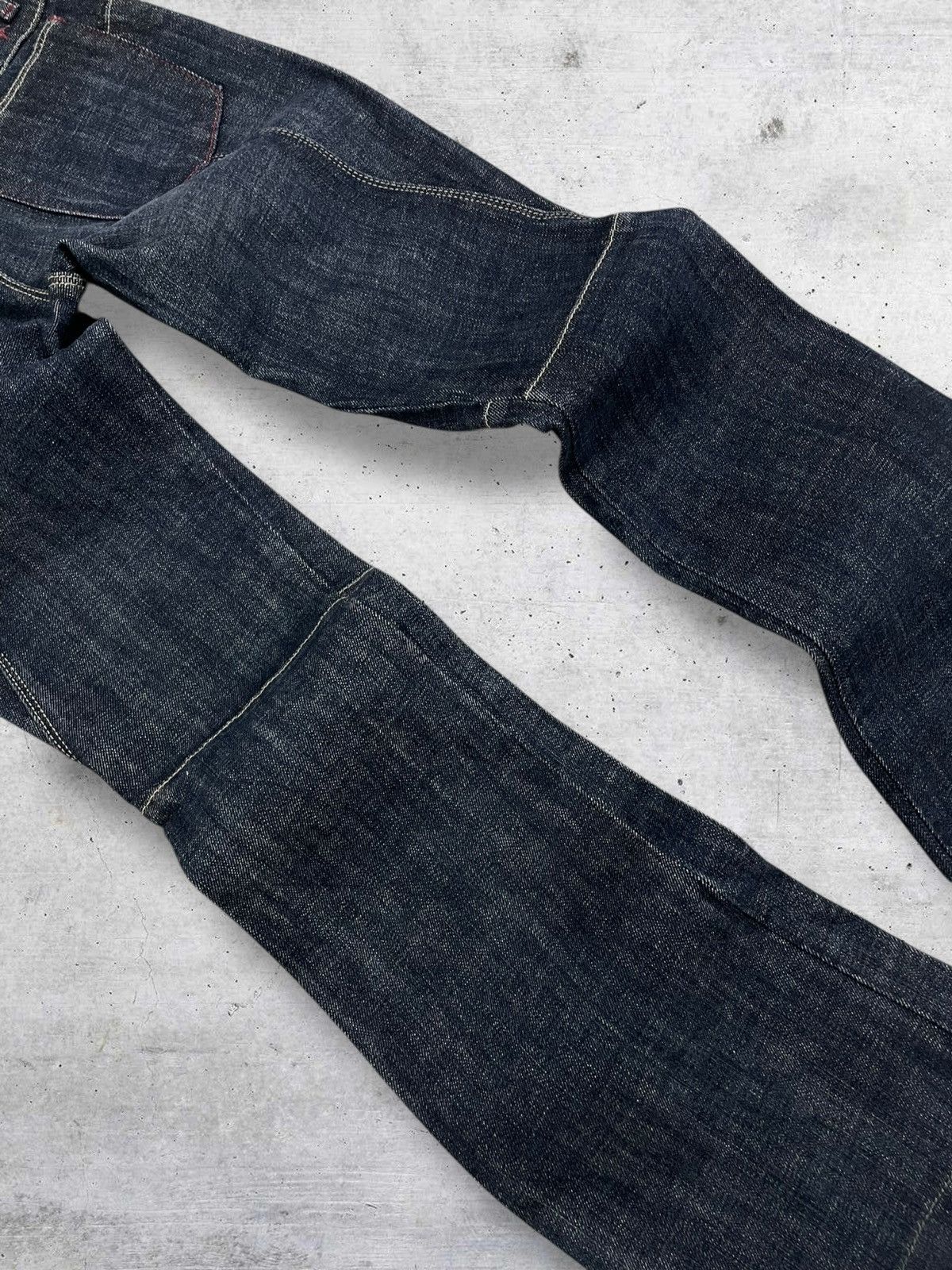 Marithe + Francois Girbaud MARITHE FRANCOIS GIRBAUD 1990S FLARED DENIM Size US 26 / EU 42 - 9 Thumbnail